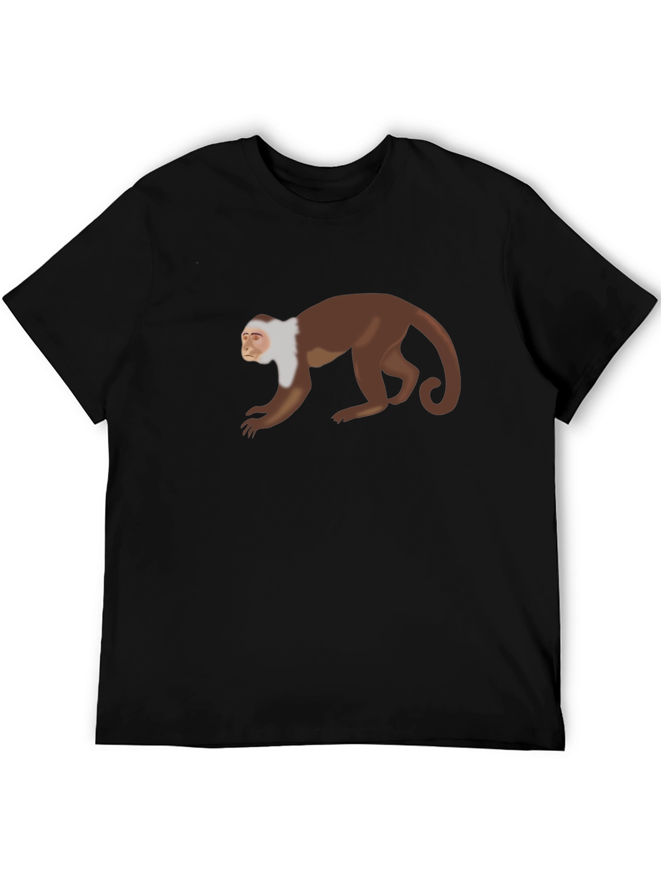 Monkey Graphic Tee - Unique Animal Print T-Shirt