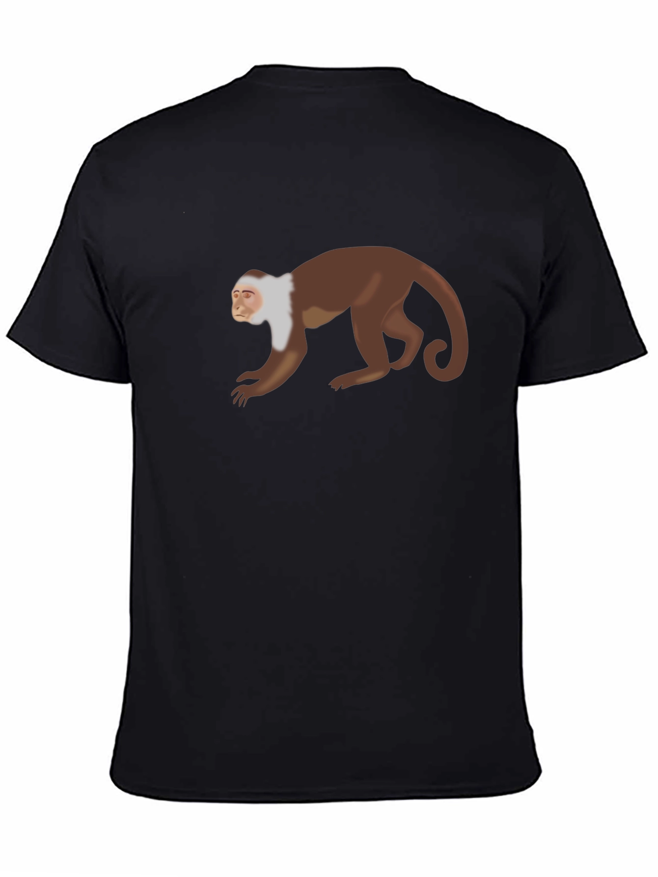 Monkey Graphic Tee - Unique Animal Print T-Shirt