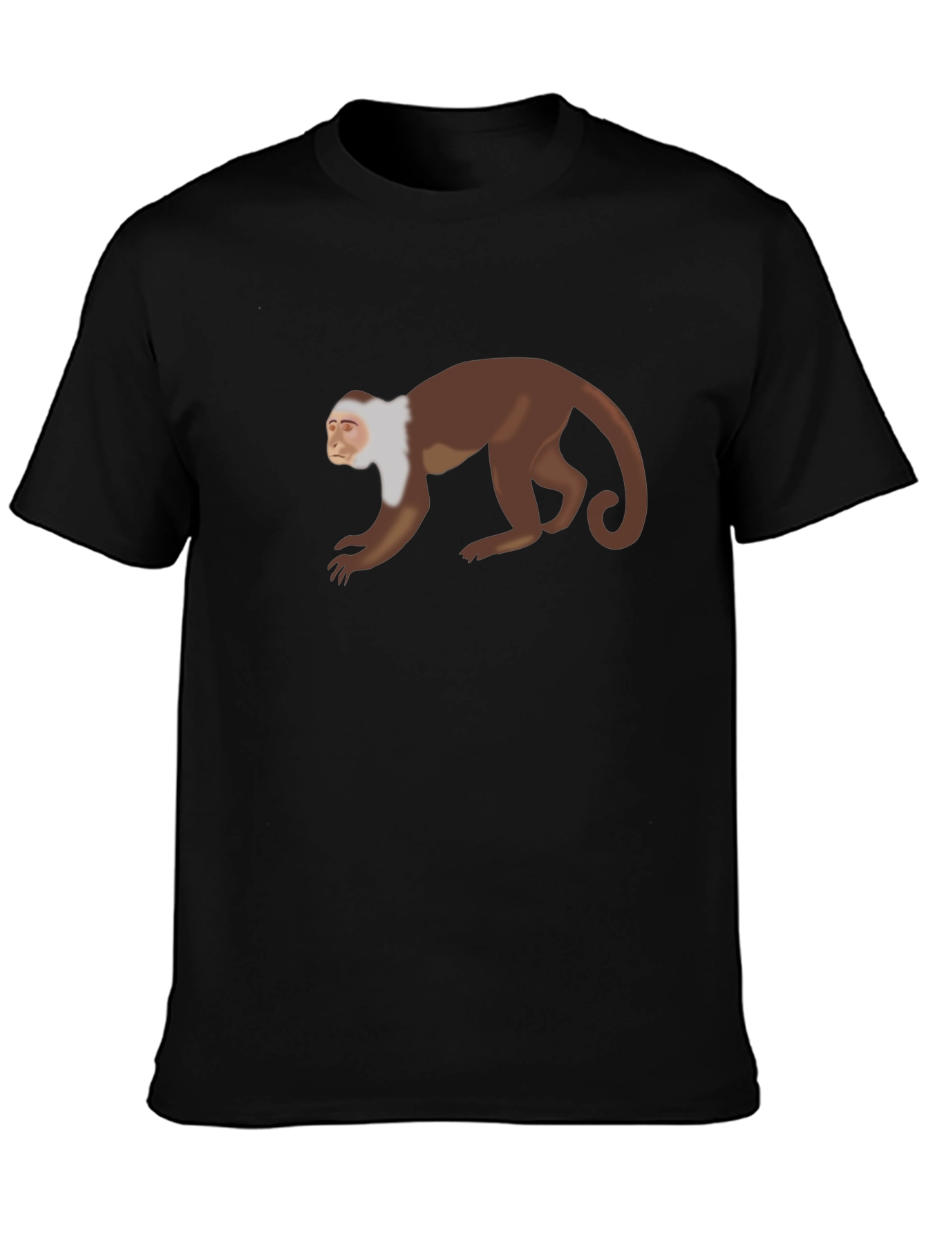 Monkey Graphic Tee - Unique Animal Print T-Shirt