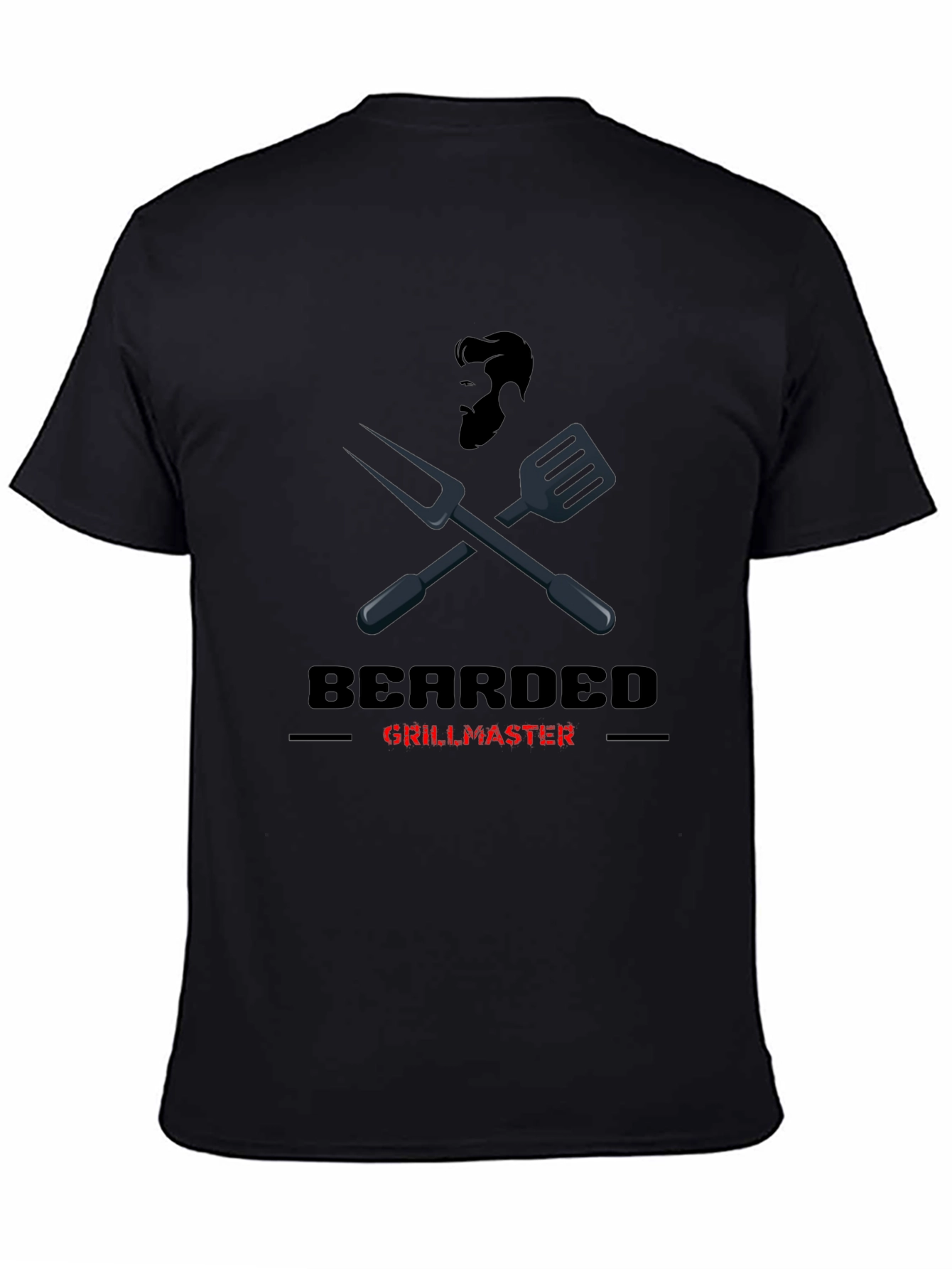 Bearded Grillmaster T-Shirt - BBQ King