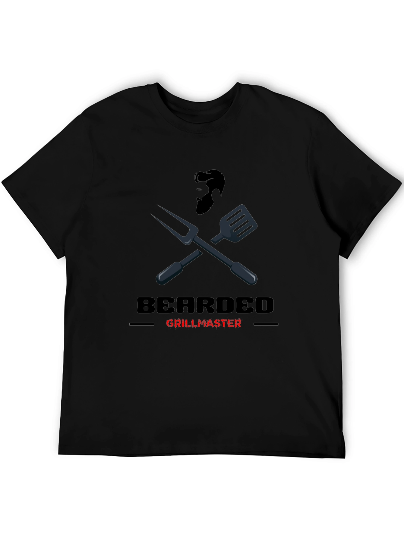 Bearded Grillmaster T-Shirt - BBQ King