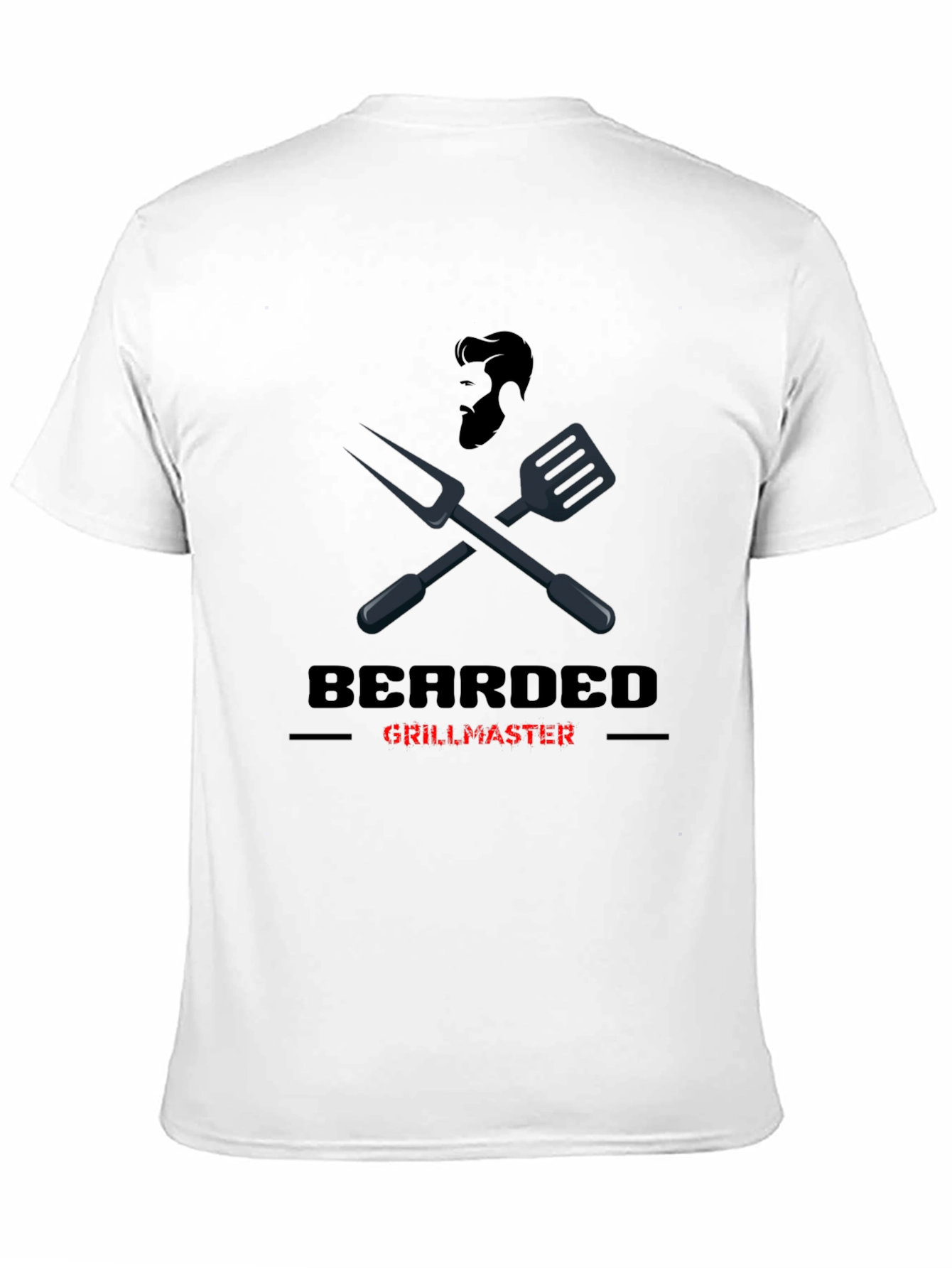 Bearded Grillmaster T-Shirt - BBQ King