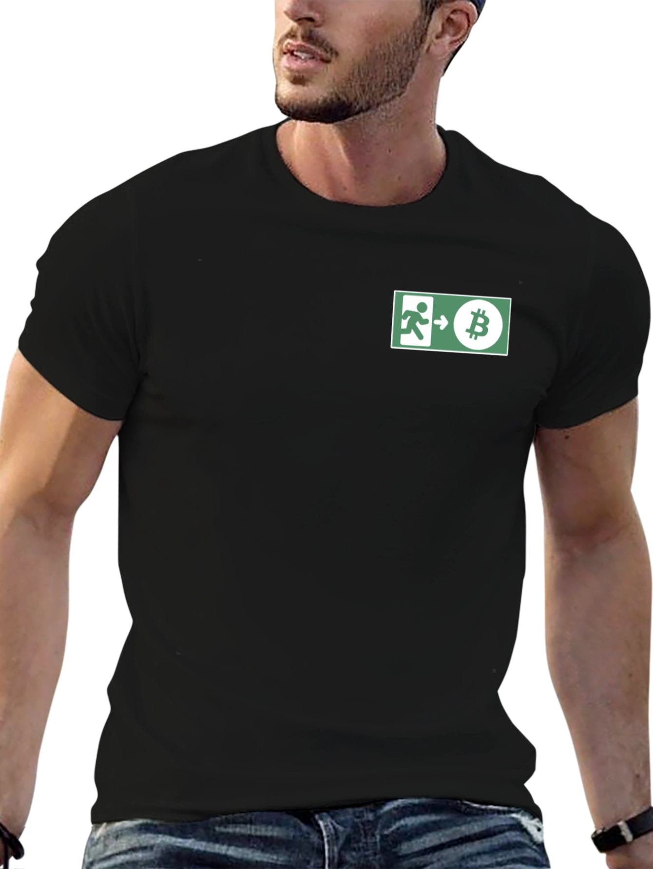 Bitcoin Exit T-Shirt - Crypto Investor Tee