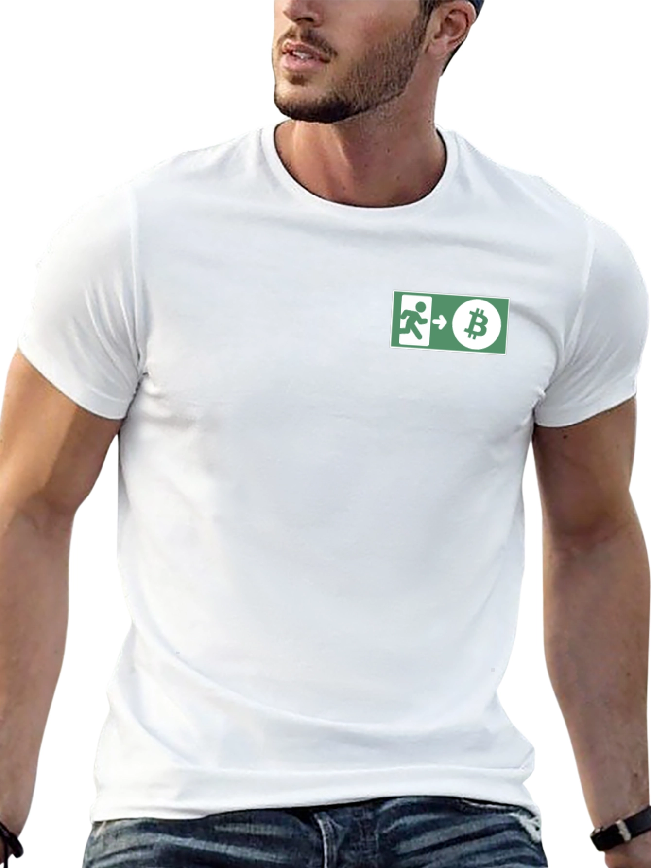 Bitcoin Exit T-Shirt - Crypto Investor Tee