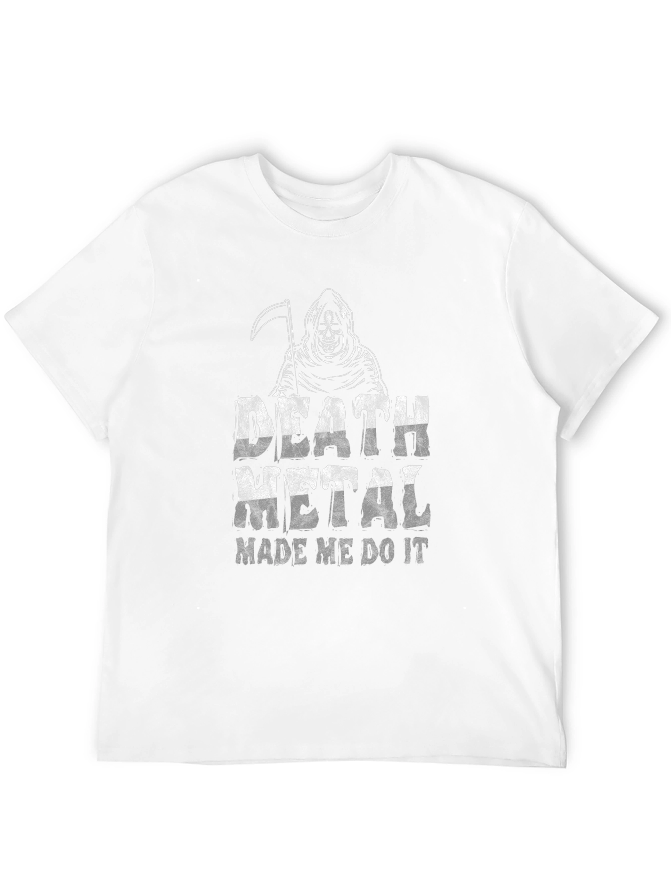 Death Metal Made Me Do It Graphic T-Shirt
