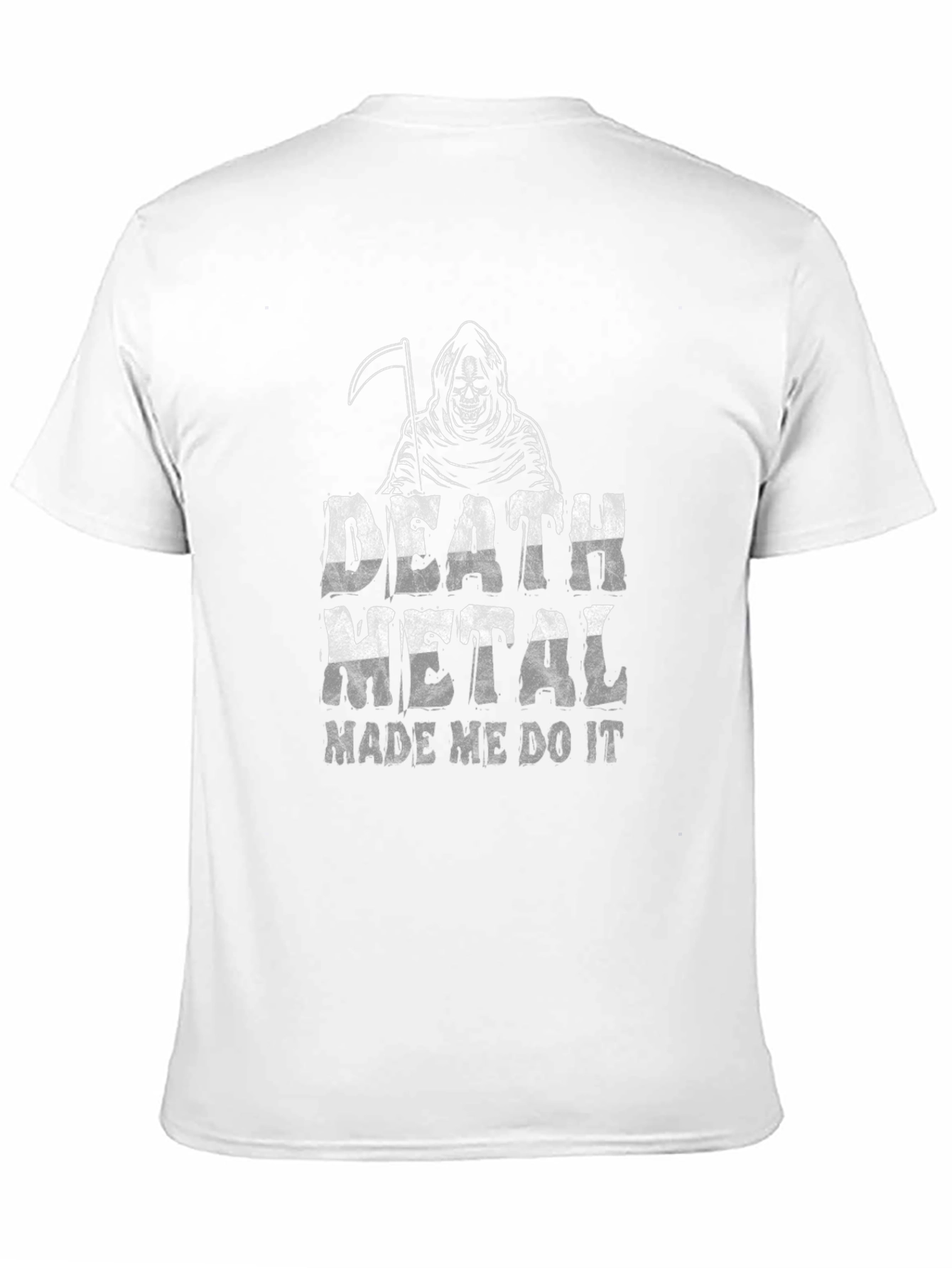 Death Metal Made Me Do It Graphic T-Shirt