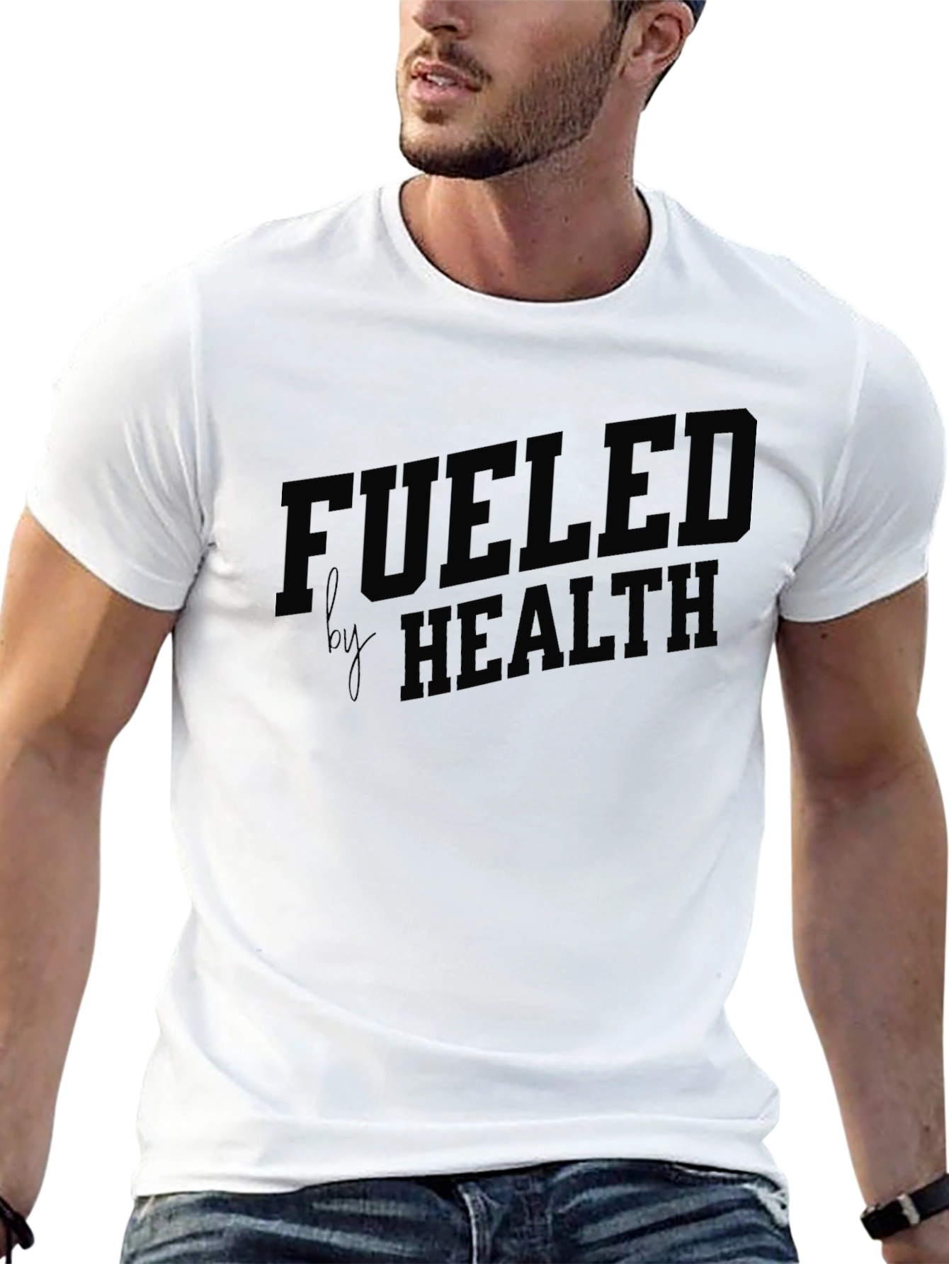 Fueled by Health Black T-Shirt