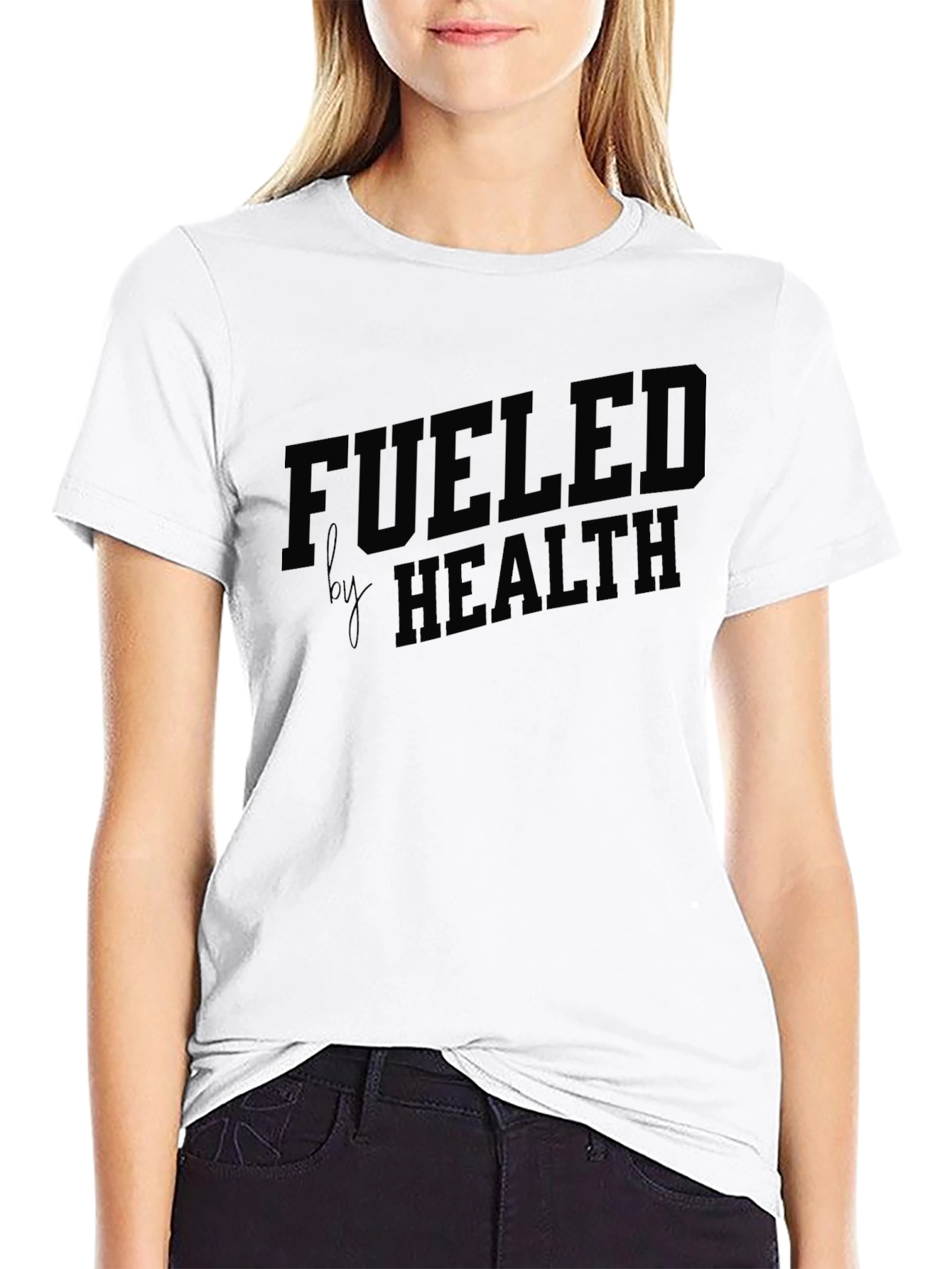 Fueled by Health Black T-Shirt