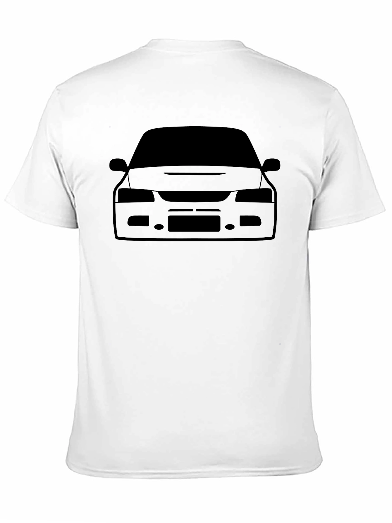 Black Car Graphic Tee - Automotive Style