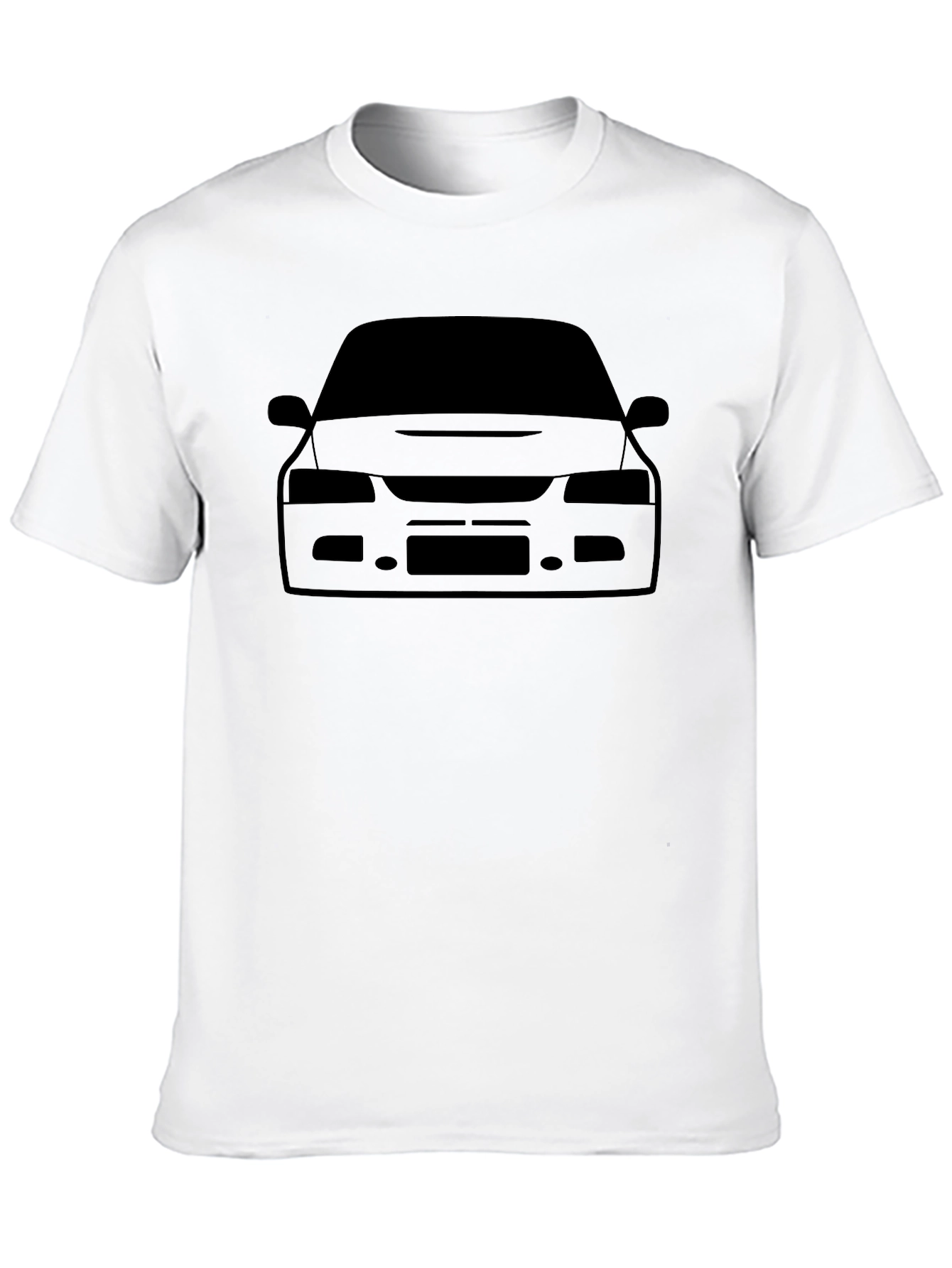 Black Car Graphic Tee - Automotive Style