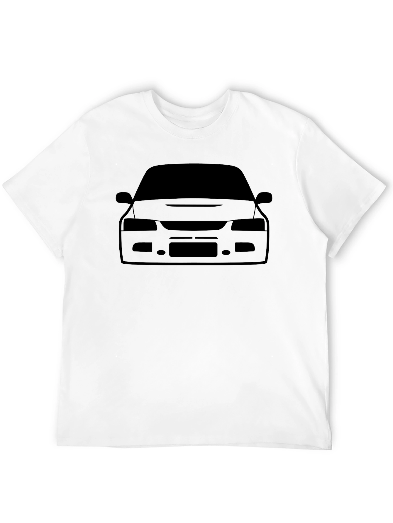 Black Car Graphic Tee - Automotive Style