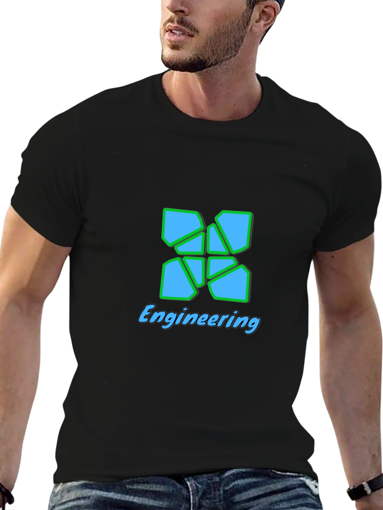 Engineering Graphic T-Shirt - Stylish & Comfortable