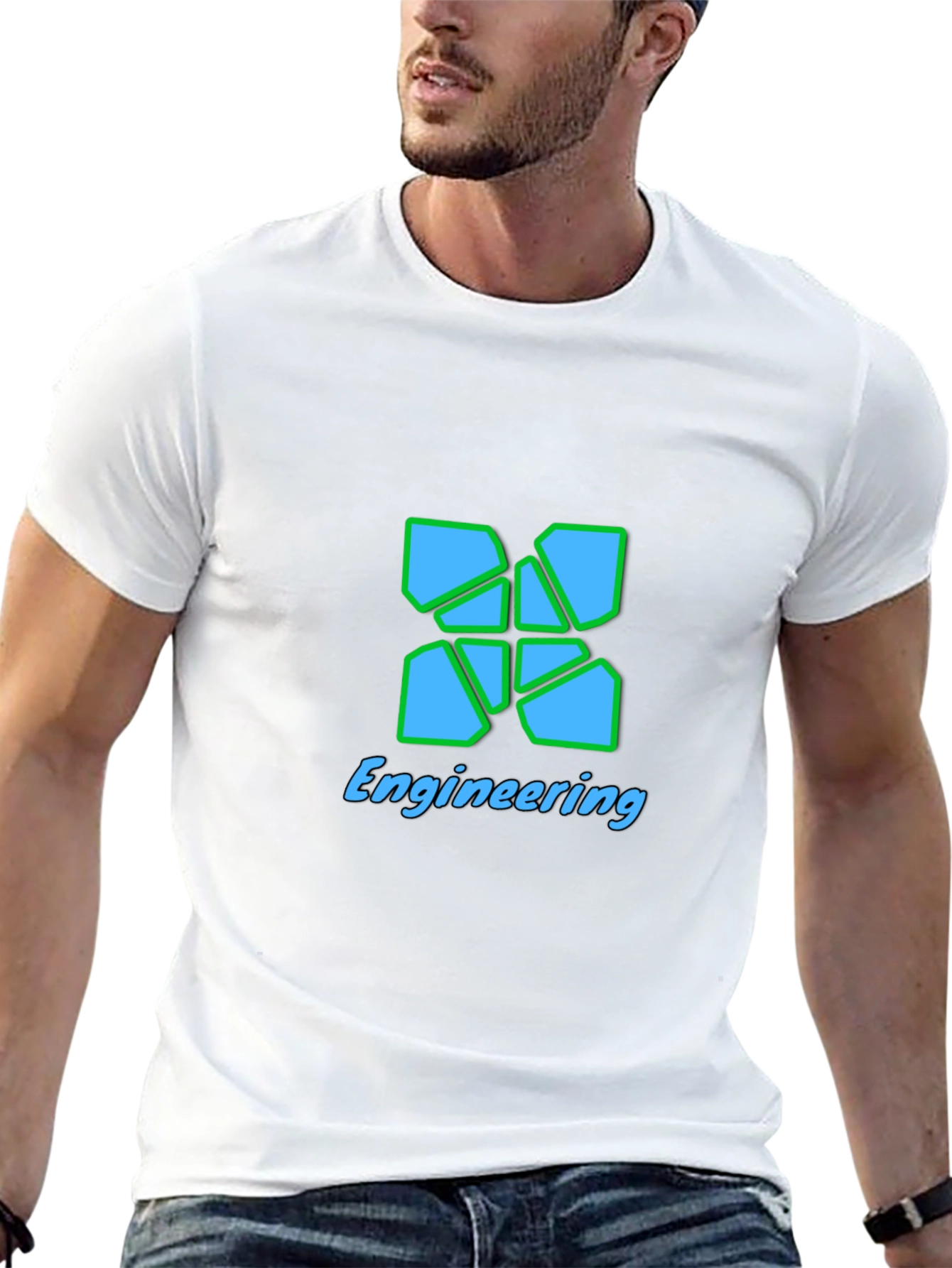Engineering Graphic T-Shirt - Stylish & Comfortable