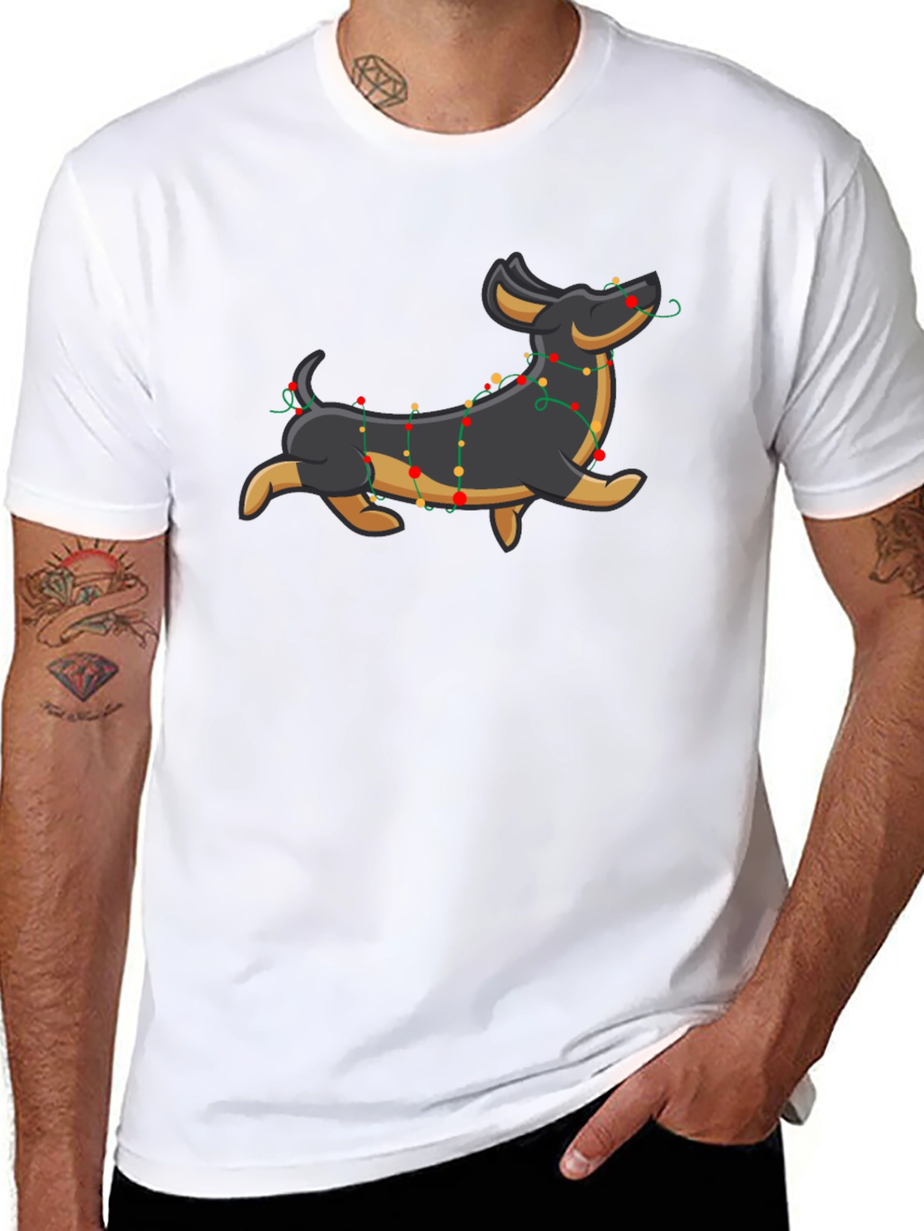 Festive Dachshund T-Shirt