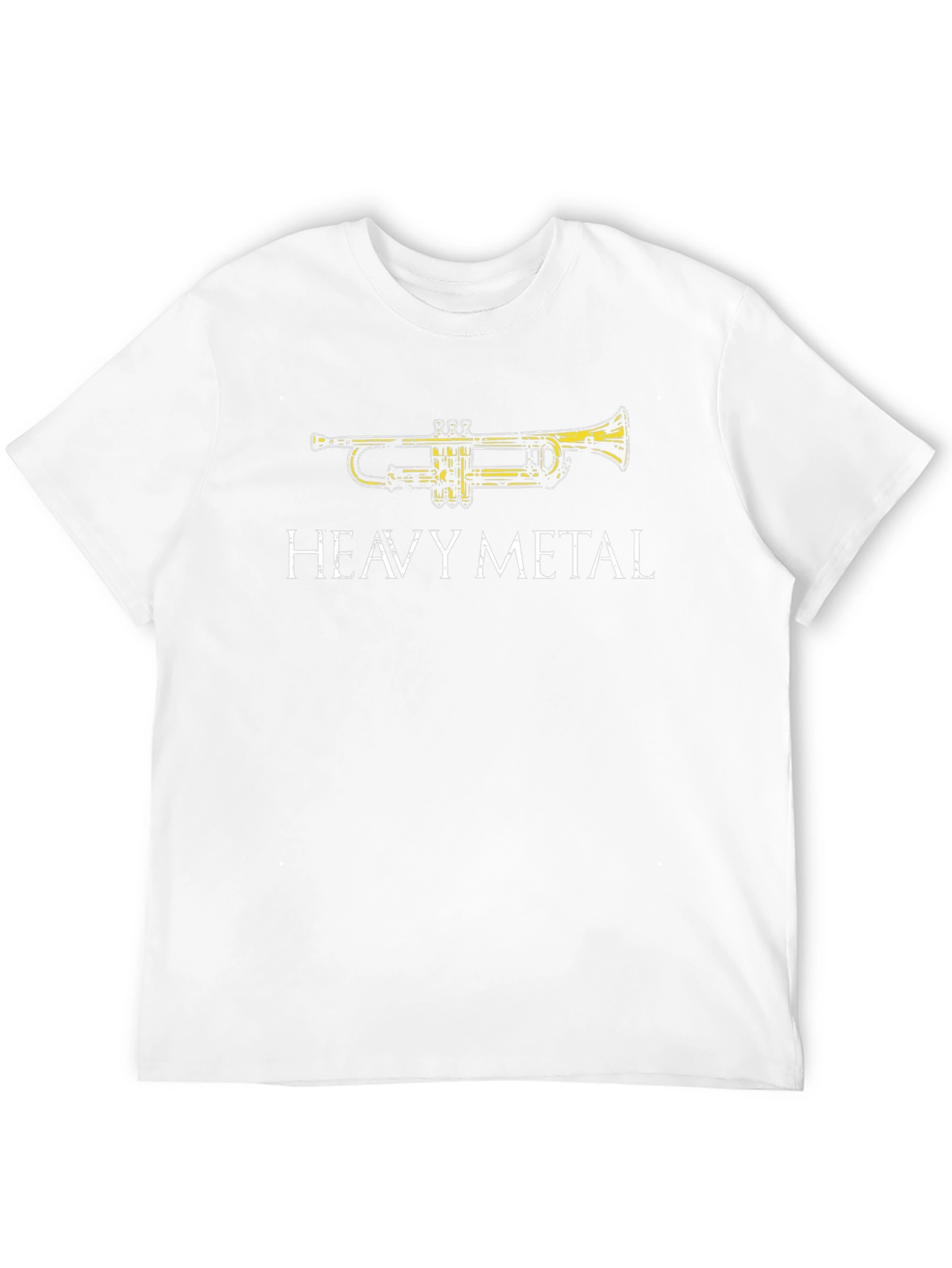 Heavy Metal Trumpet Graphic Tee - Black