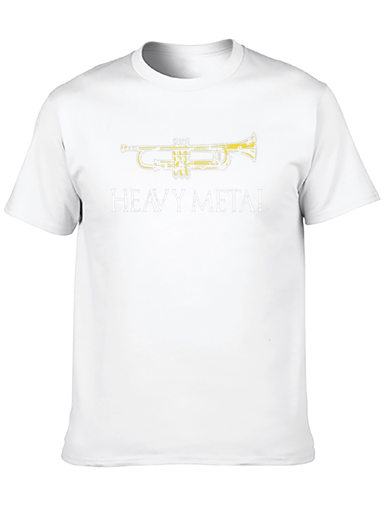 Heavy Metal Trumpet Graphic Tee - Black