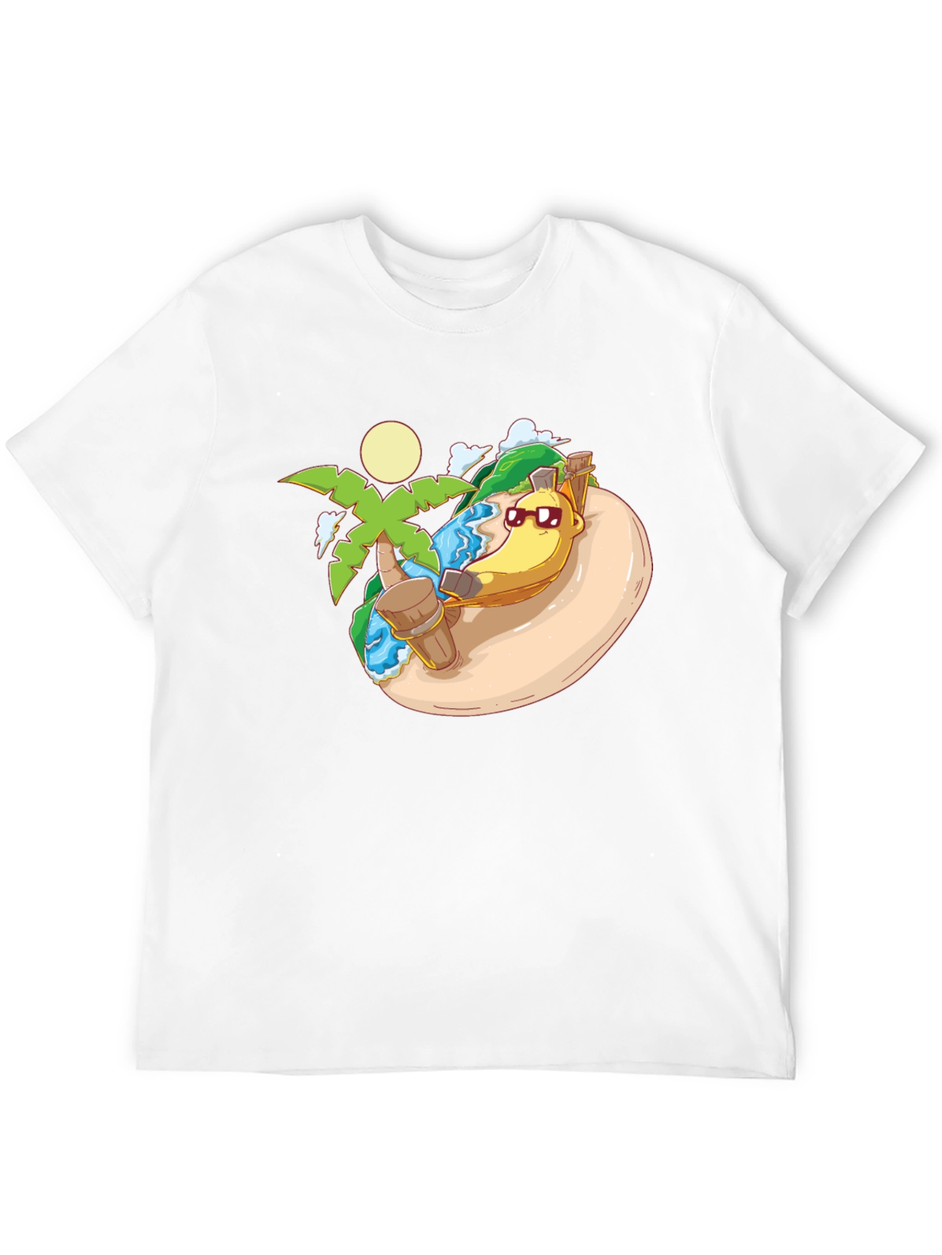 Tropical Banana Hammock Graphic Tee