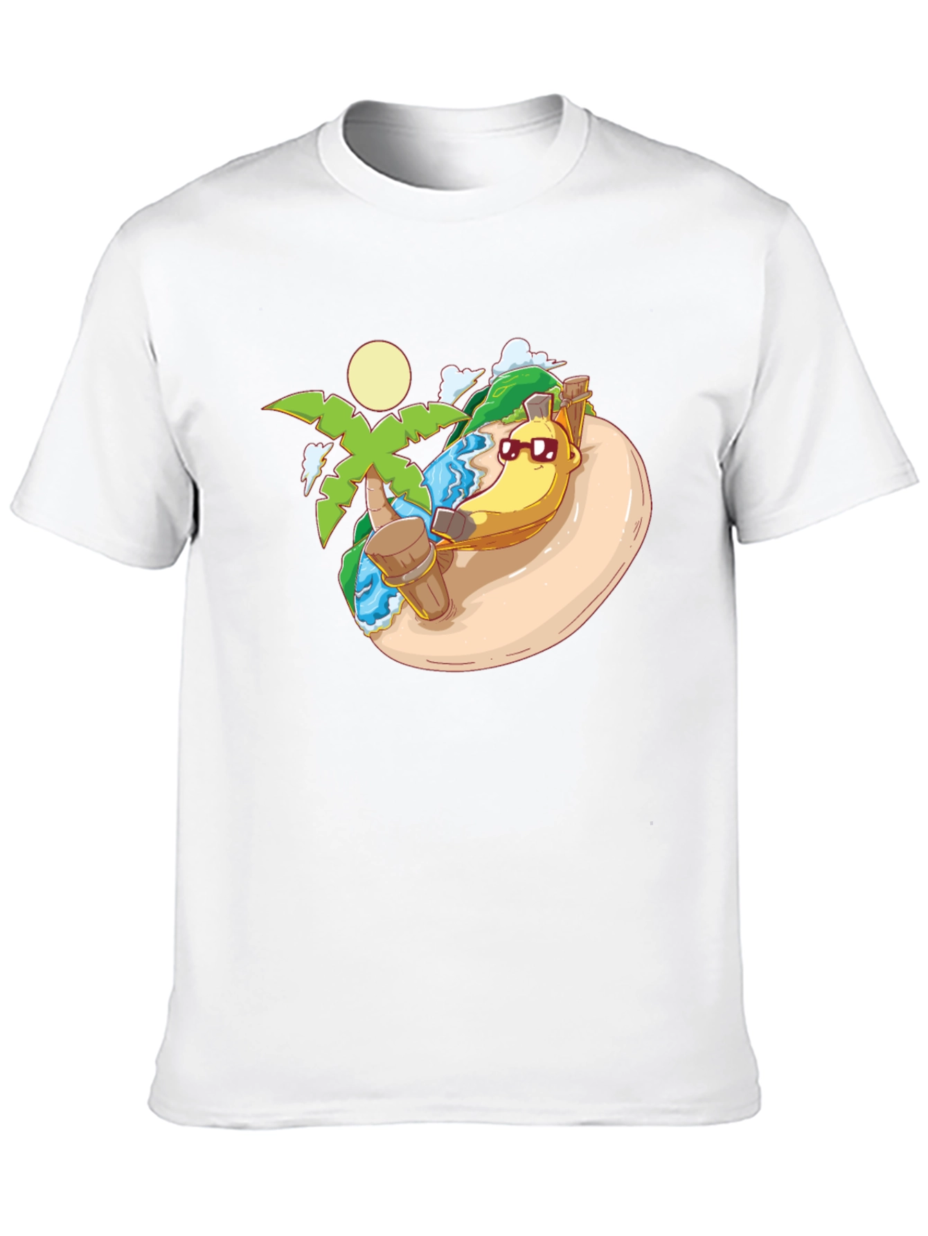 Tropical Banana Hammock Graphic Tee