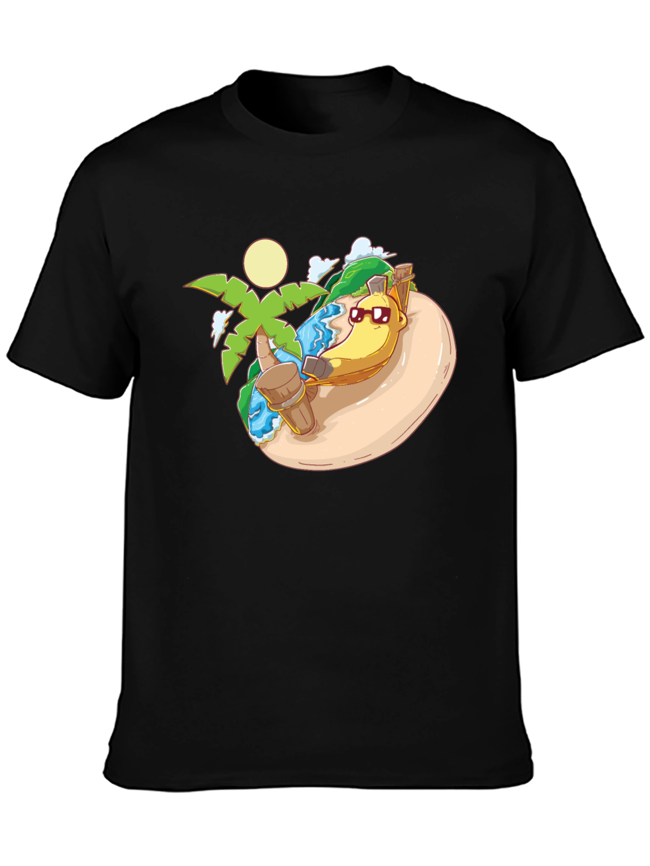 Tropical Banana Hammock Graphic Tee