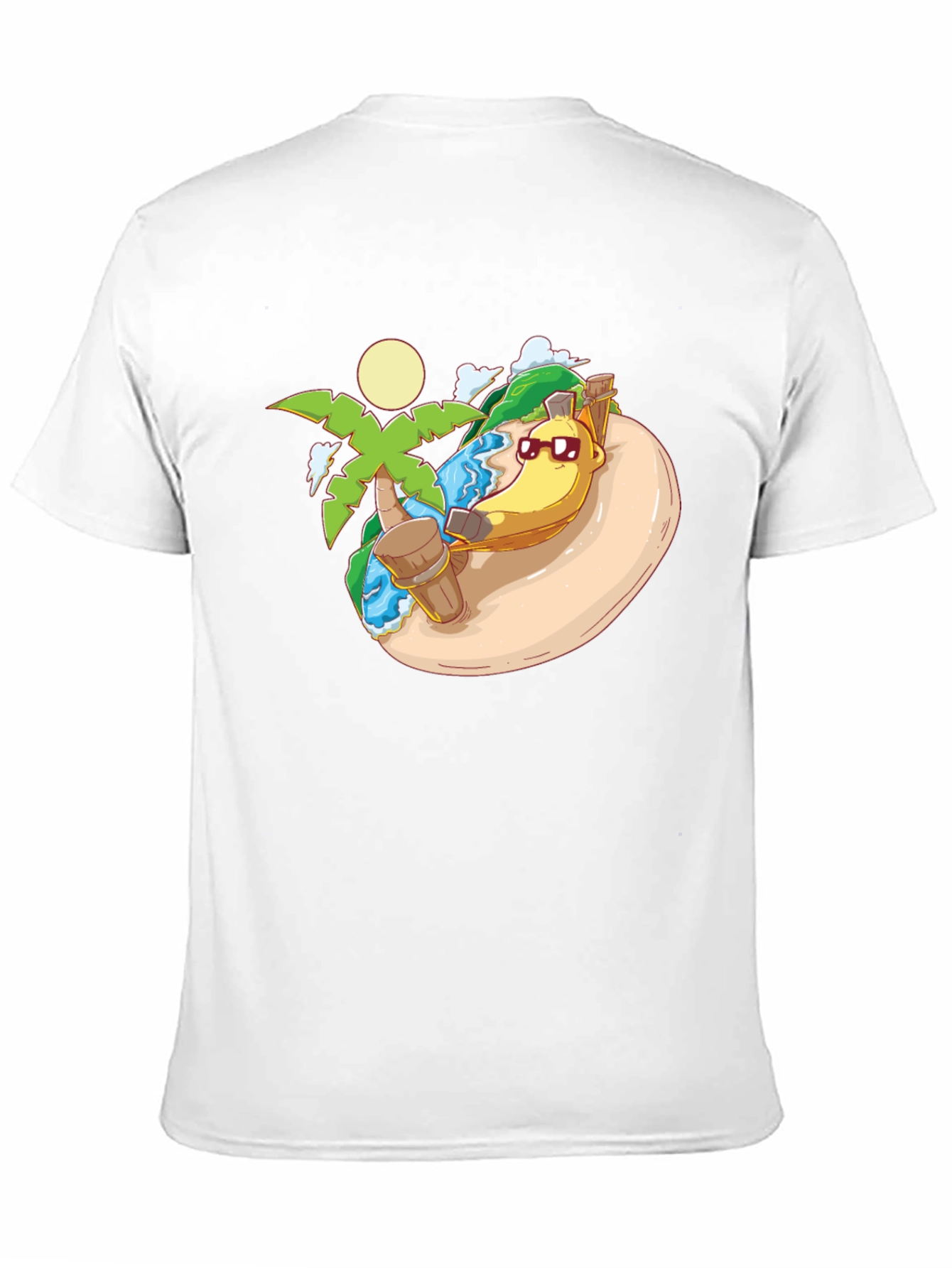Tropical Banana Hammock Graphic Tee