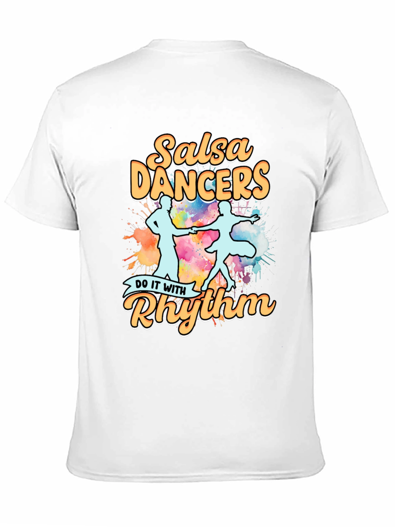 Salsa Dancers T-Shirt - Rhythm Design