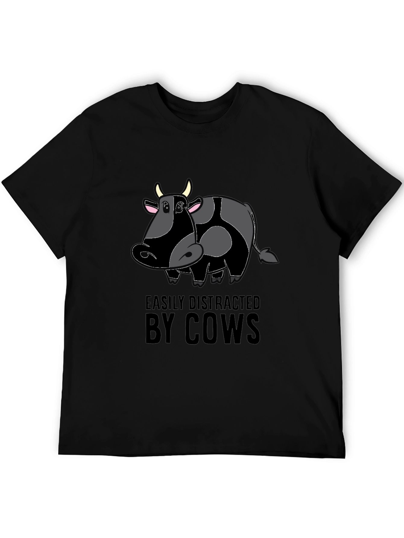 Easily Distracted By Cows T-Shirt