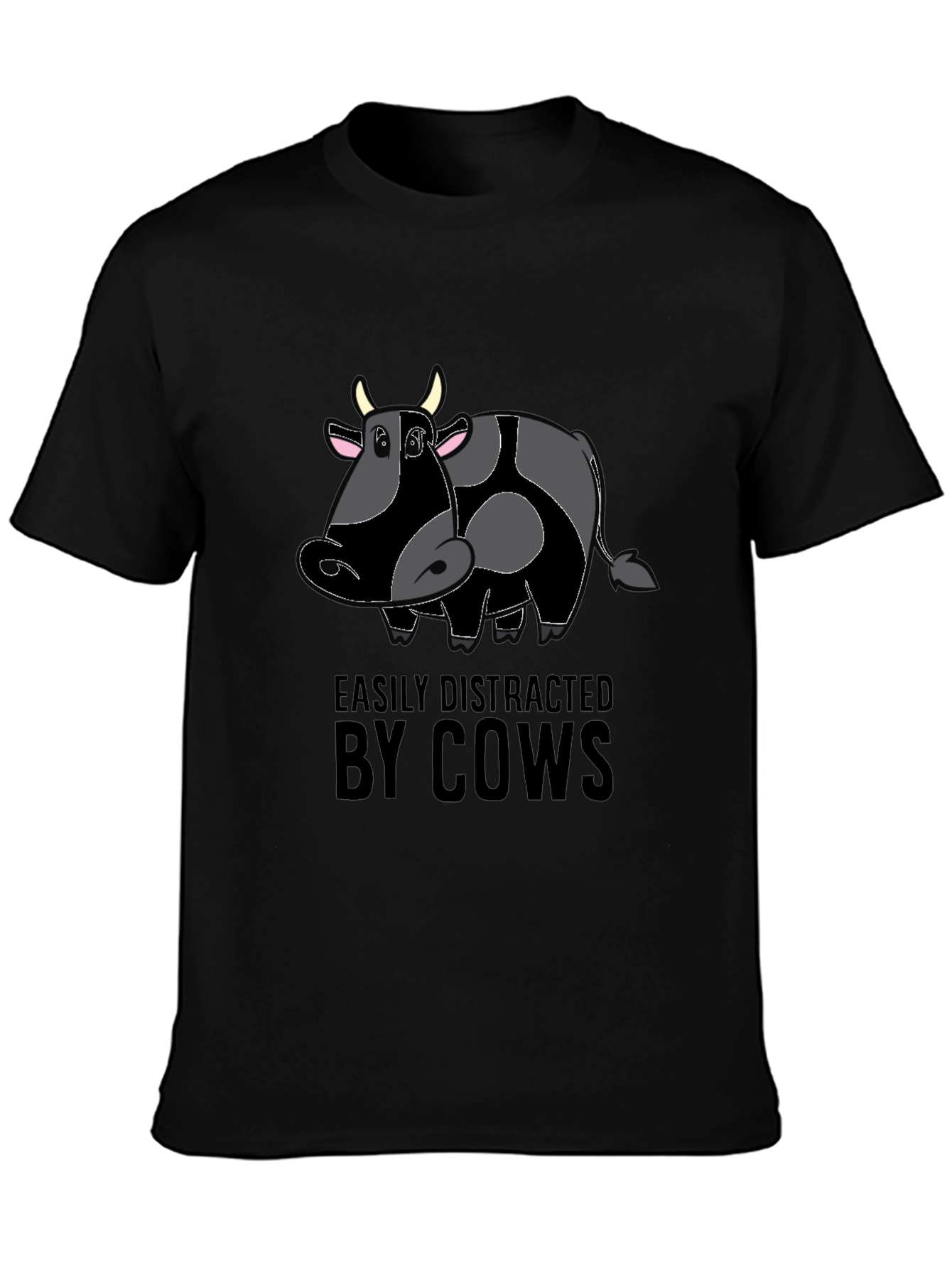 Easily Distracted By Cows T-Shirt