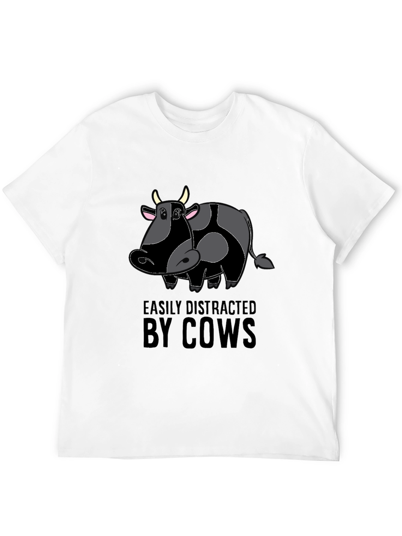Easily Distracted By Cows T-Shirt