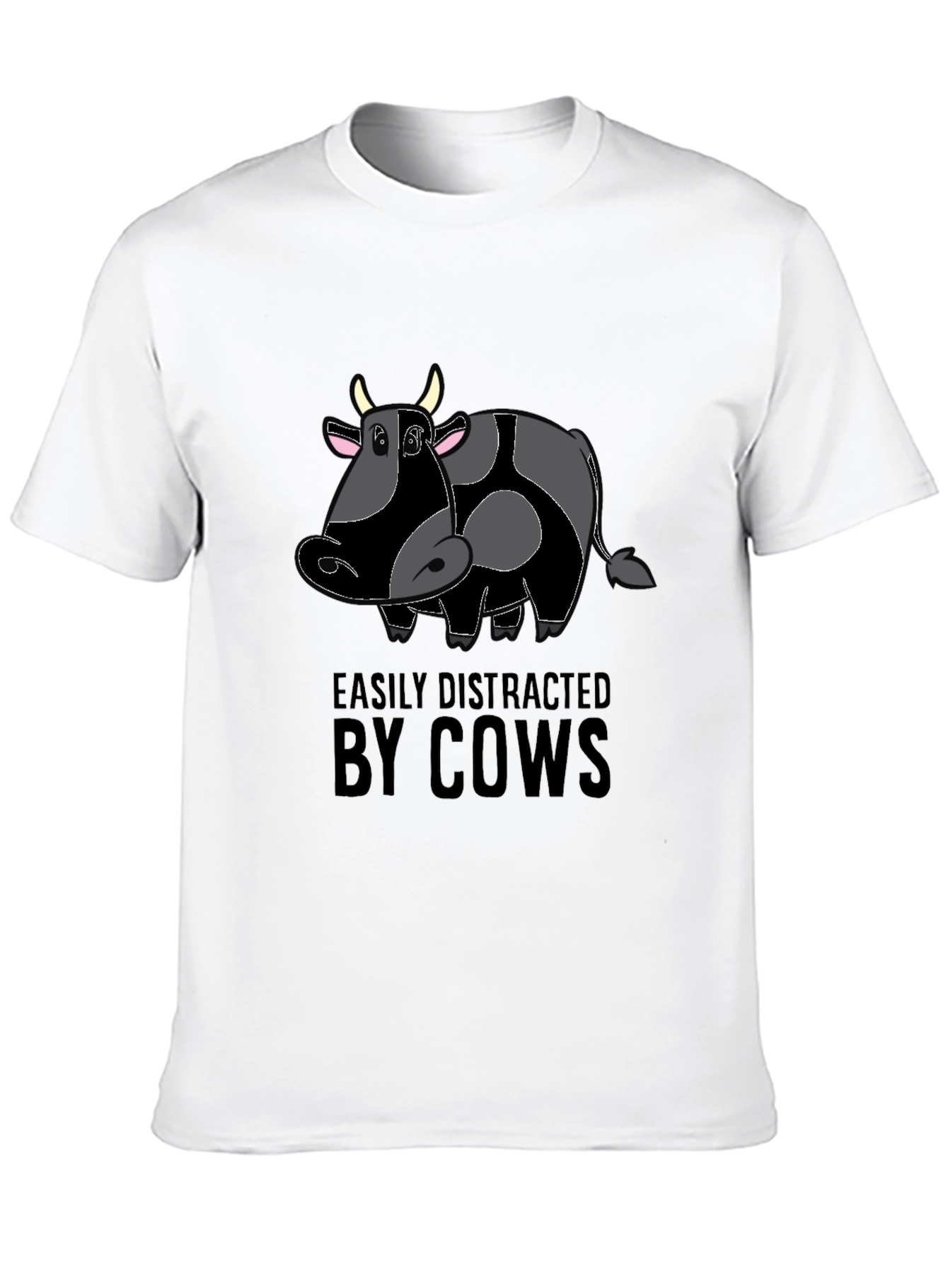 Easily Distracted By Cows T-Shirt