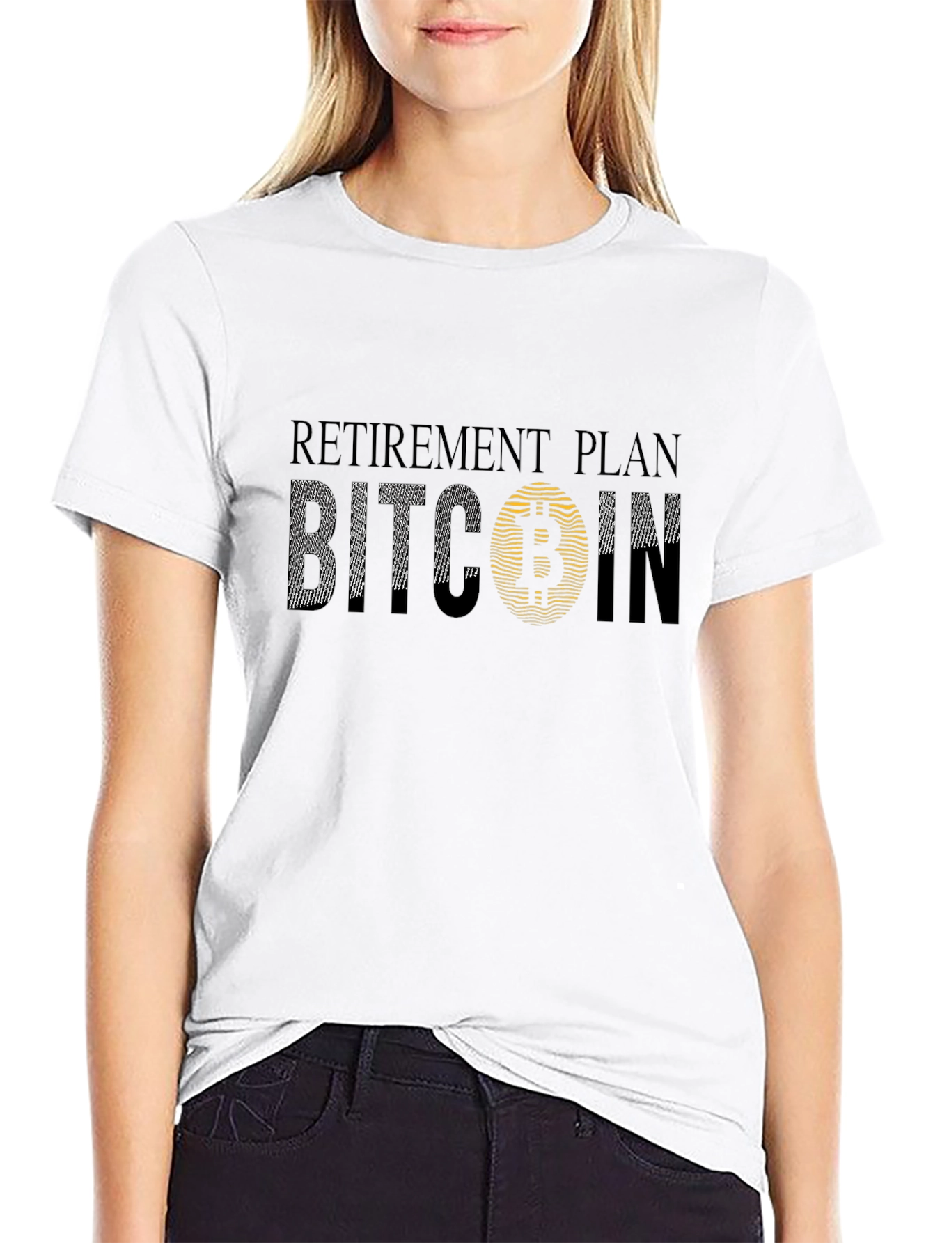 Bitcoin Retirement Plan Graphic Tee