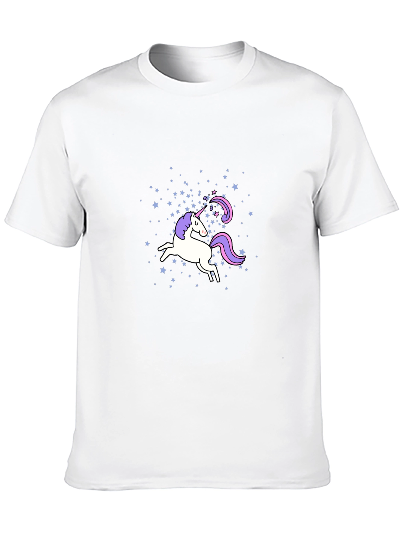 Unicorn Starry Black T-Shirt