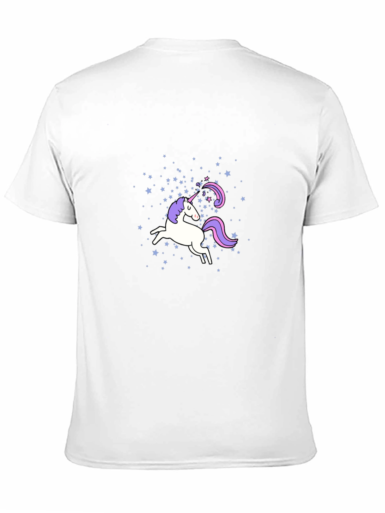 Unicorn Starry Black T-Shirt