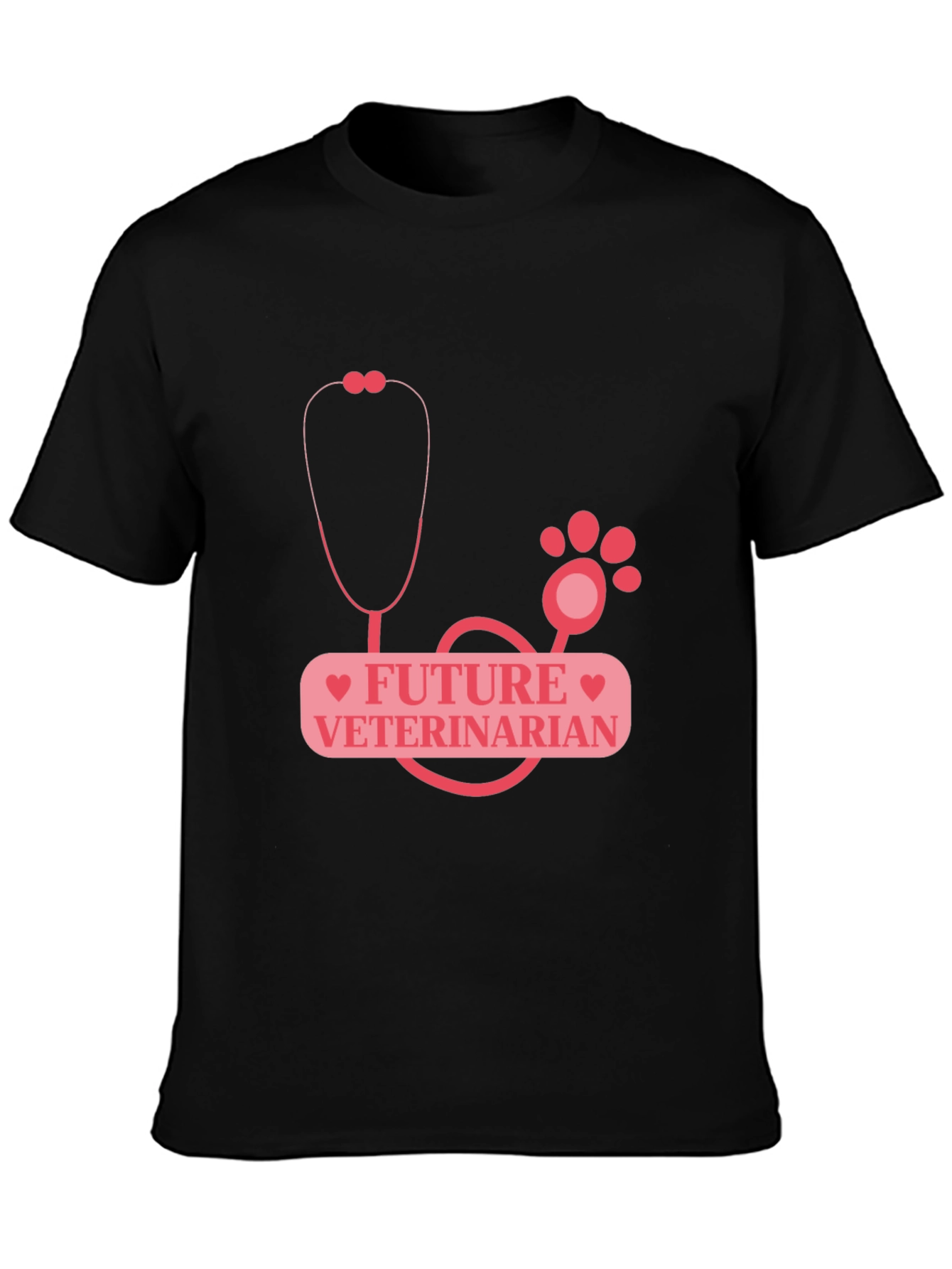 Future Veterinarian Stethoscope T-Shirt