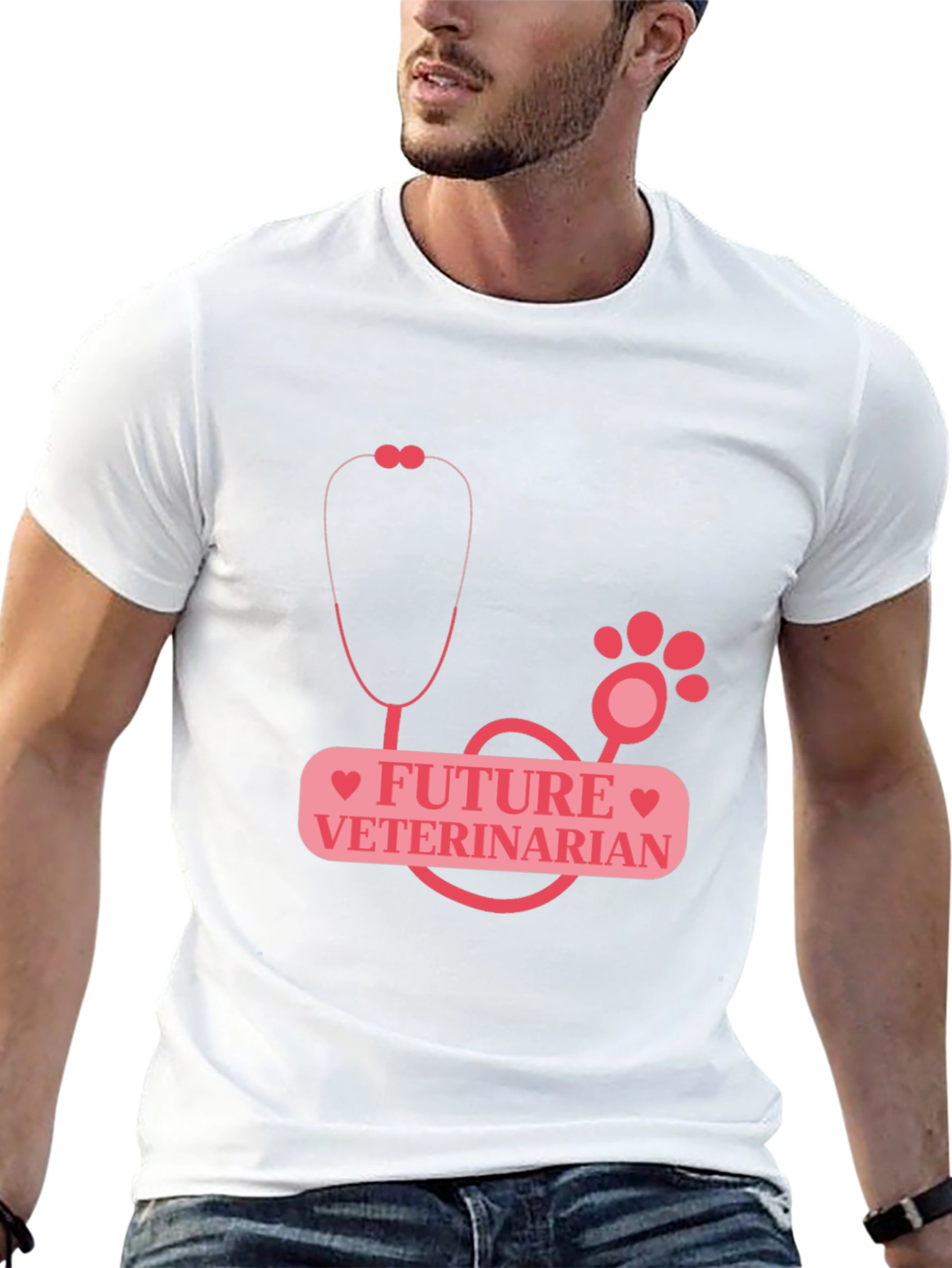 Future Veterinarian Stethoscope T-Shirt