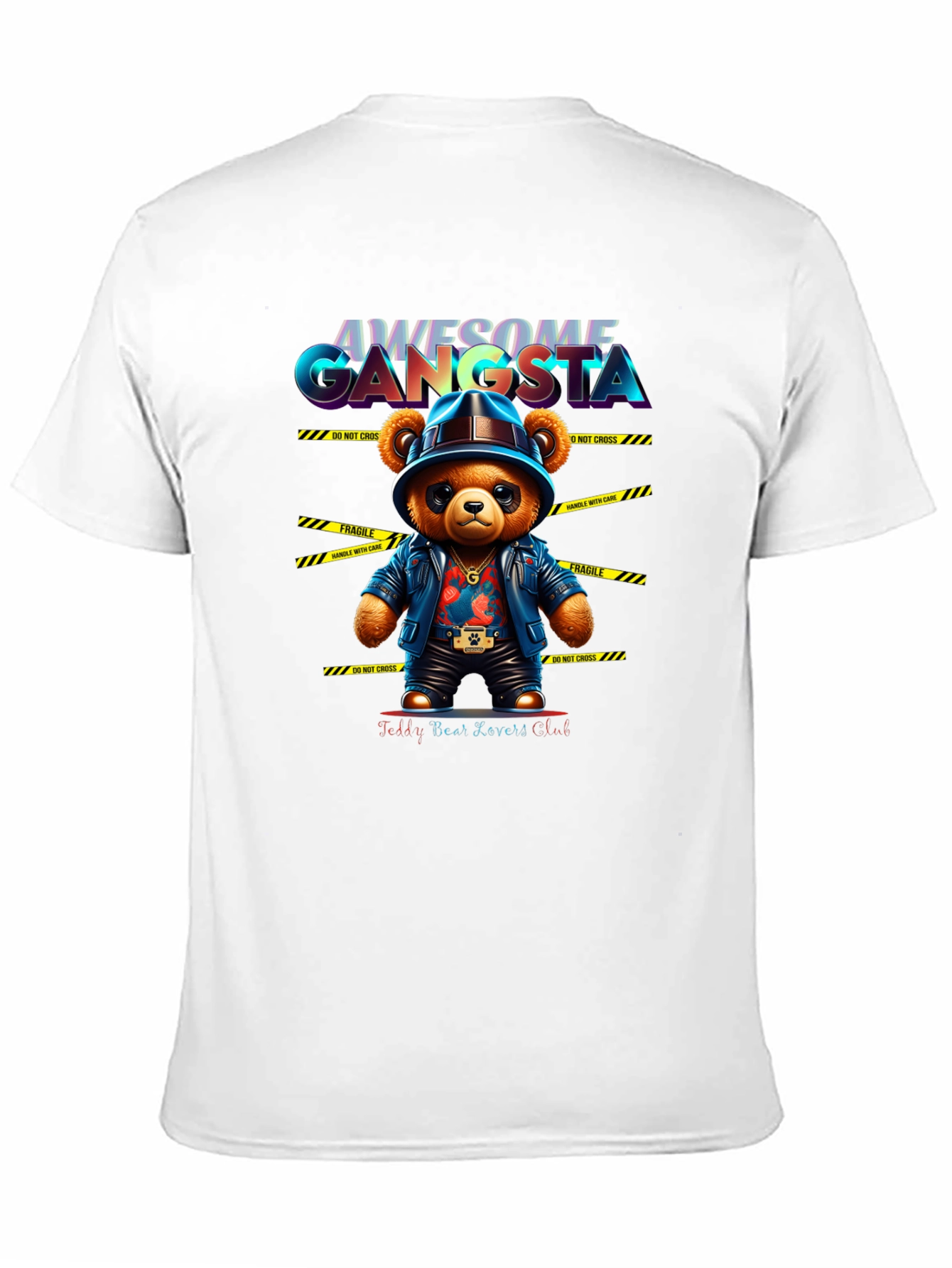 Awesome Gangsta Teddy Bear T-Shirt