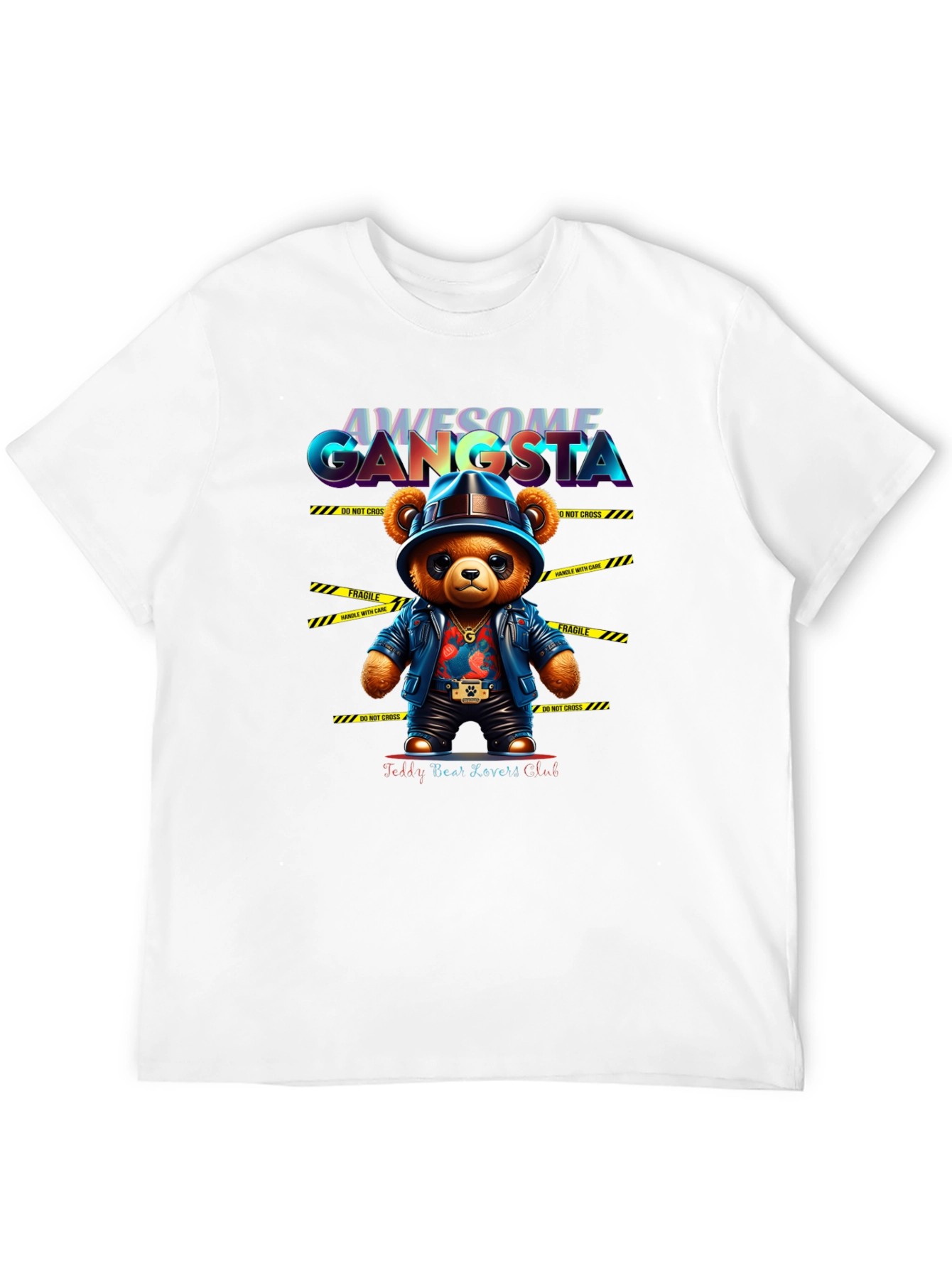 Awesome Gangsta Teddy Bear T-Shirt