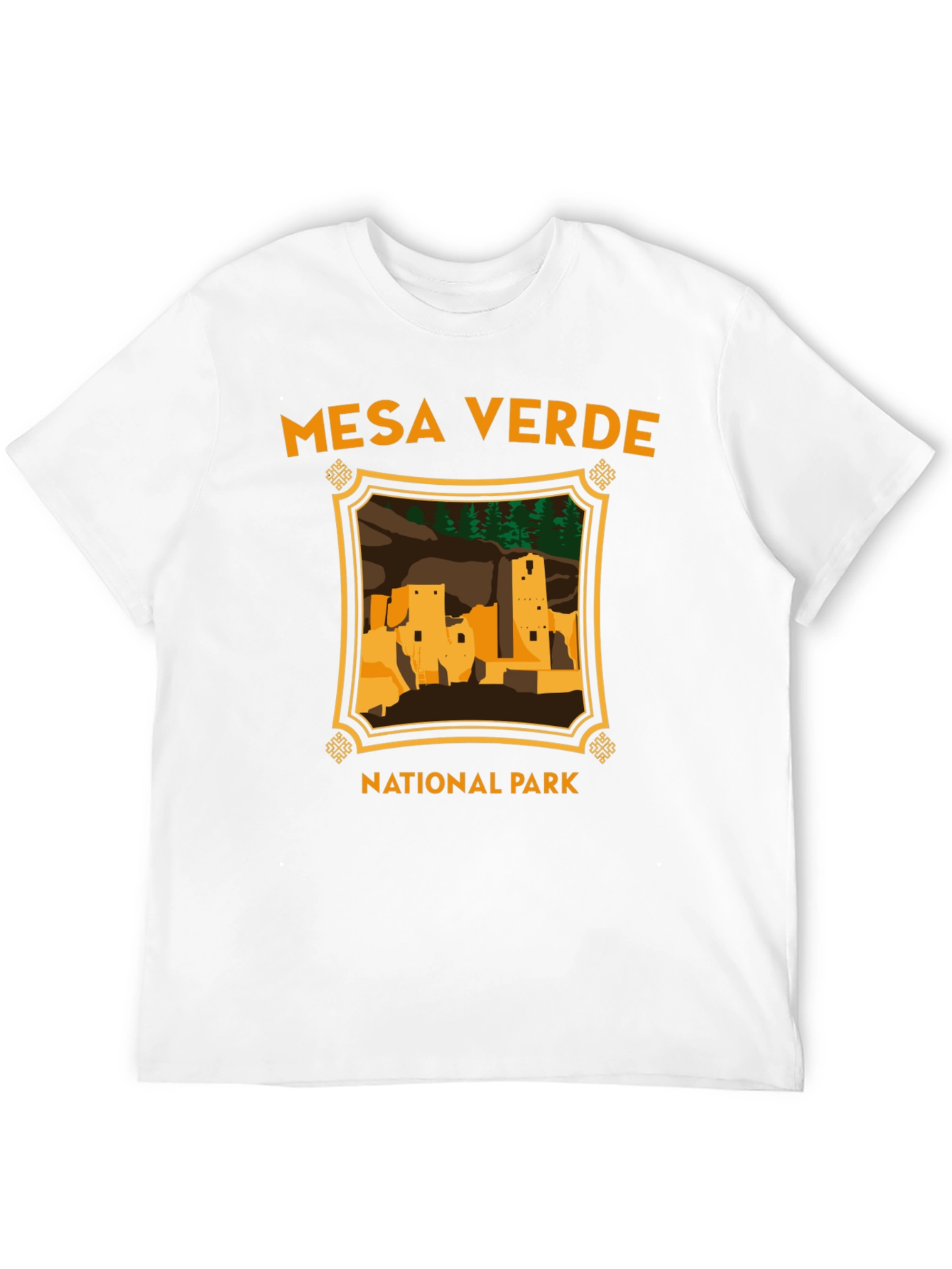 Mesa Verde National Park Black T-Shirt