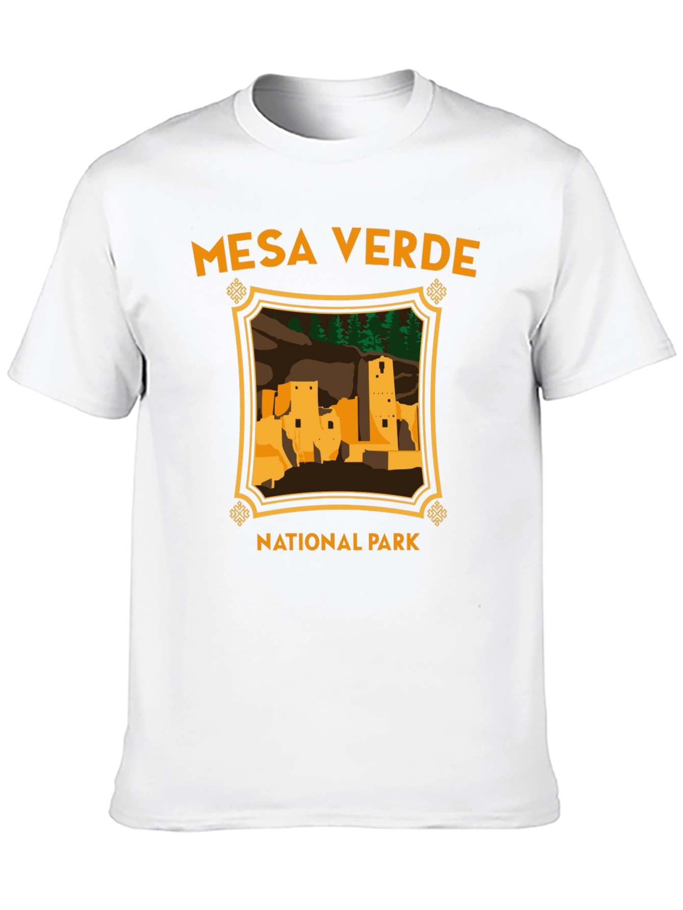 Mesa Verde National Park Black T-Shirt