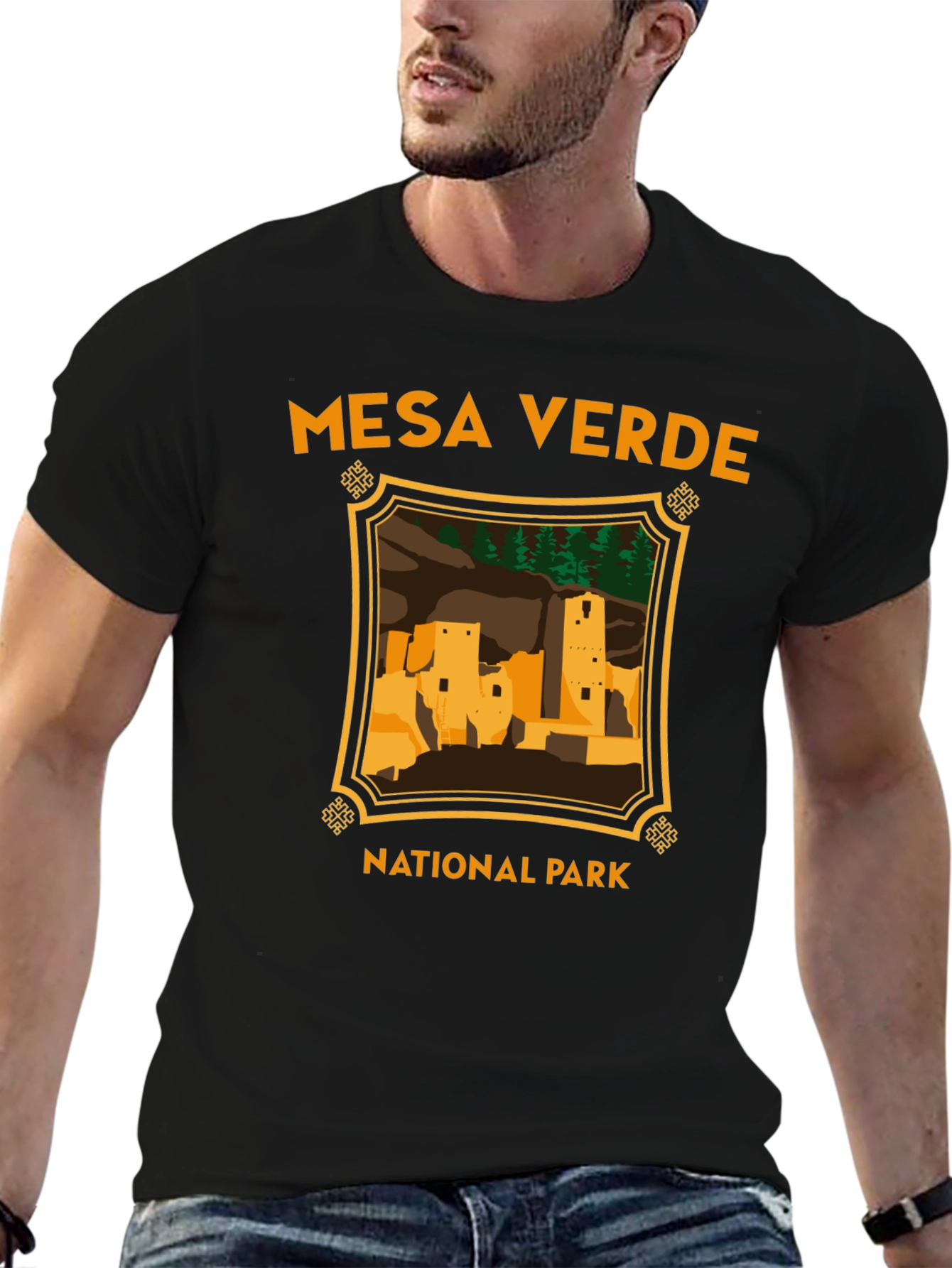 Mesa Verde National Park Black T-Shirt