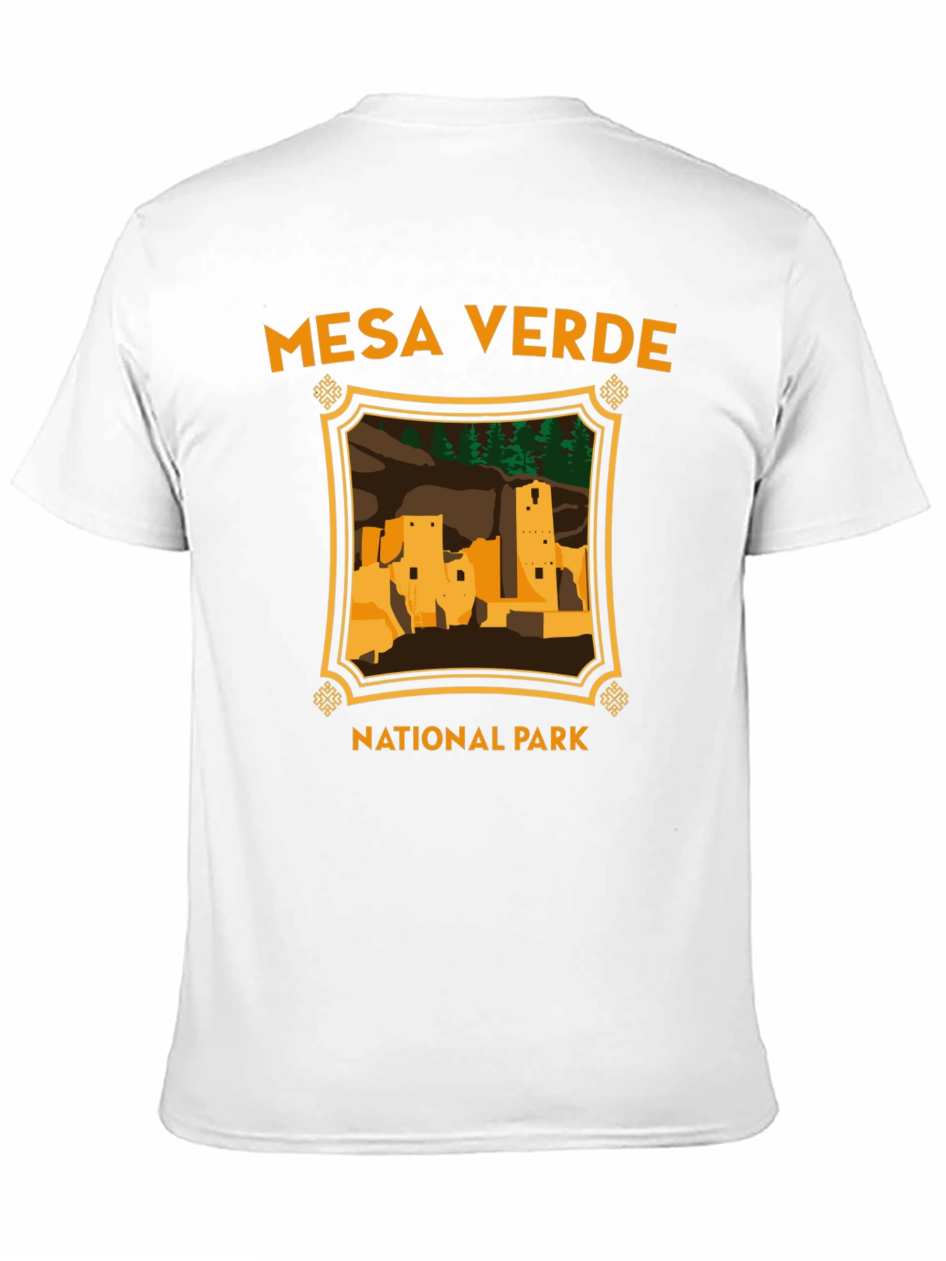 Mesa Verde National Park Black T-Shirt