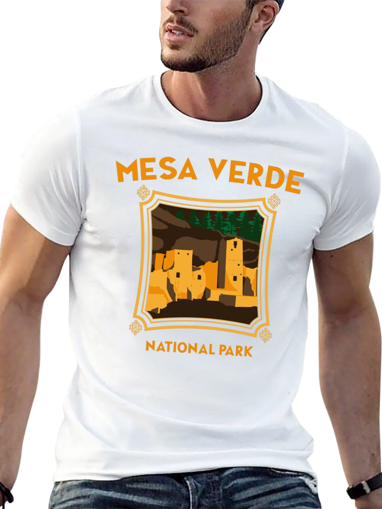 Mesa Verde National Park Black T-Shirt