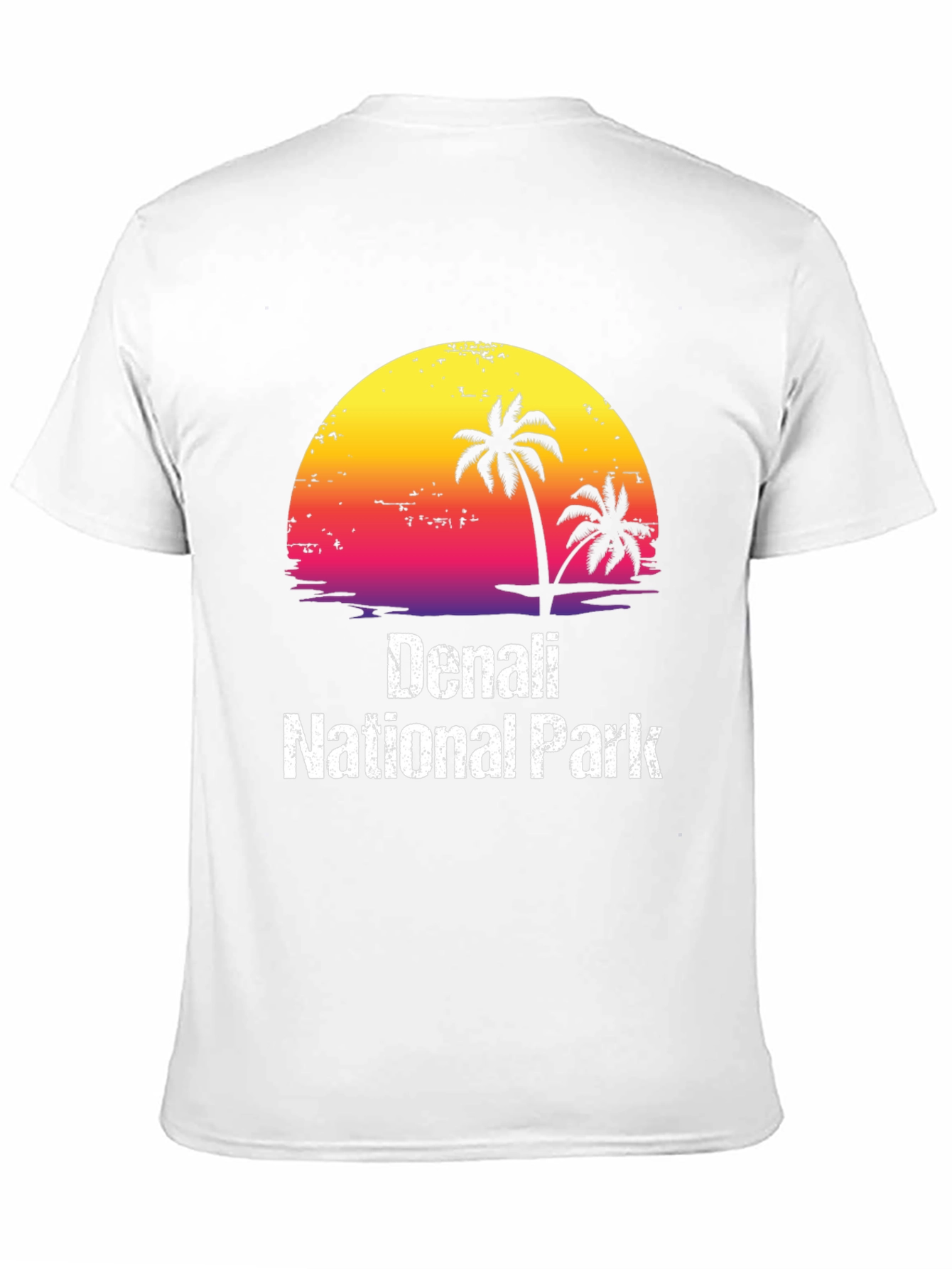 Denali National Park Sunset Graphic Tee