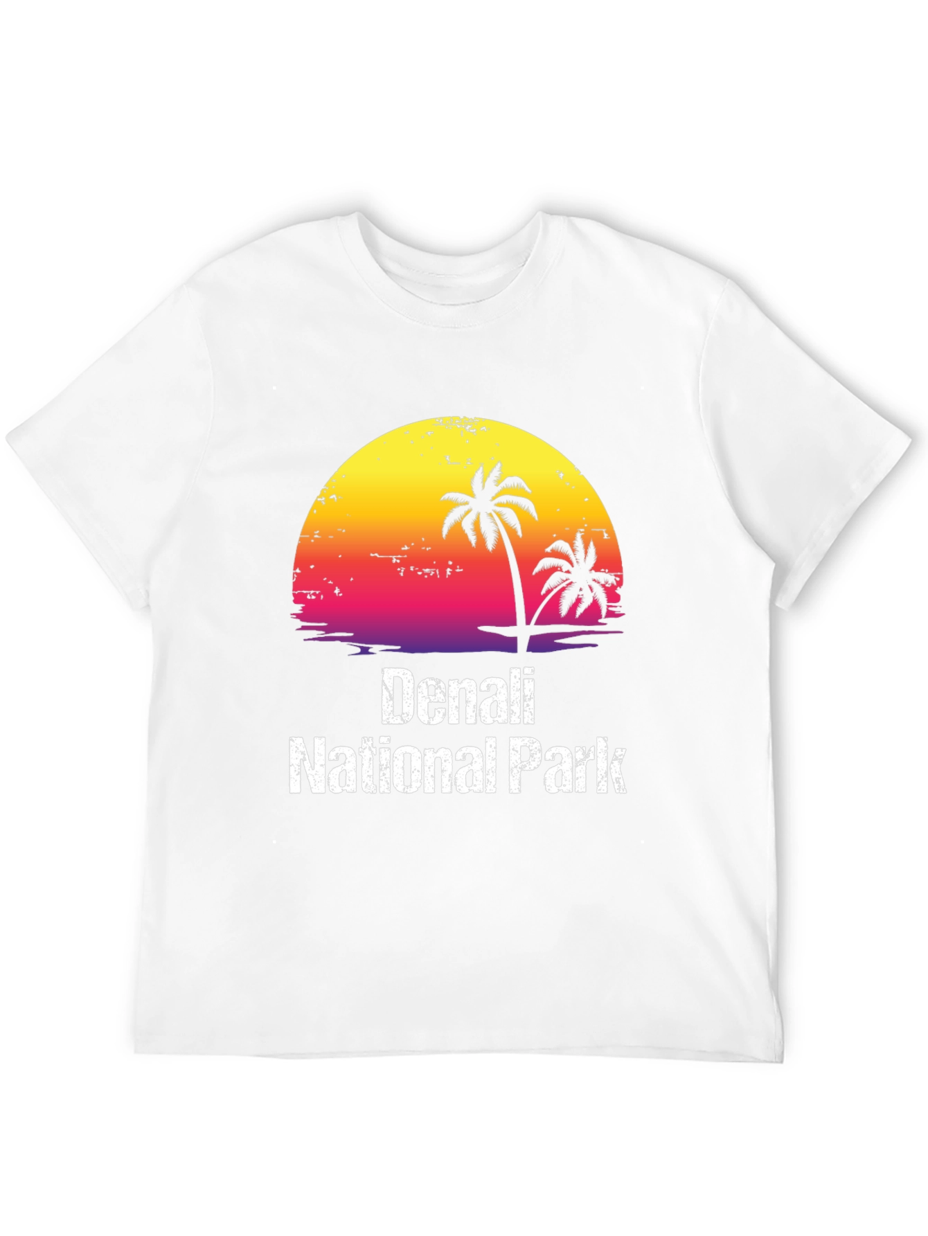 Denali National Park Sunset Graphic Tee