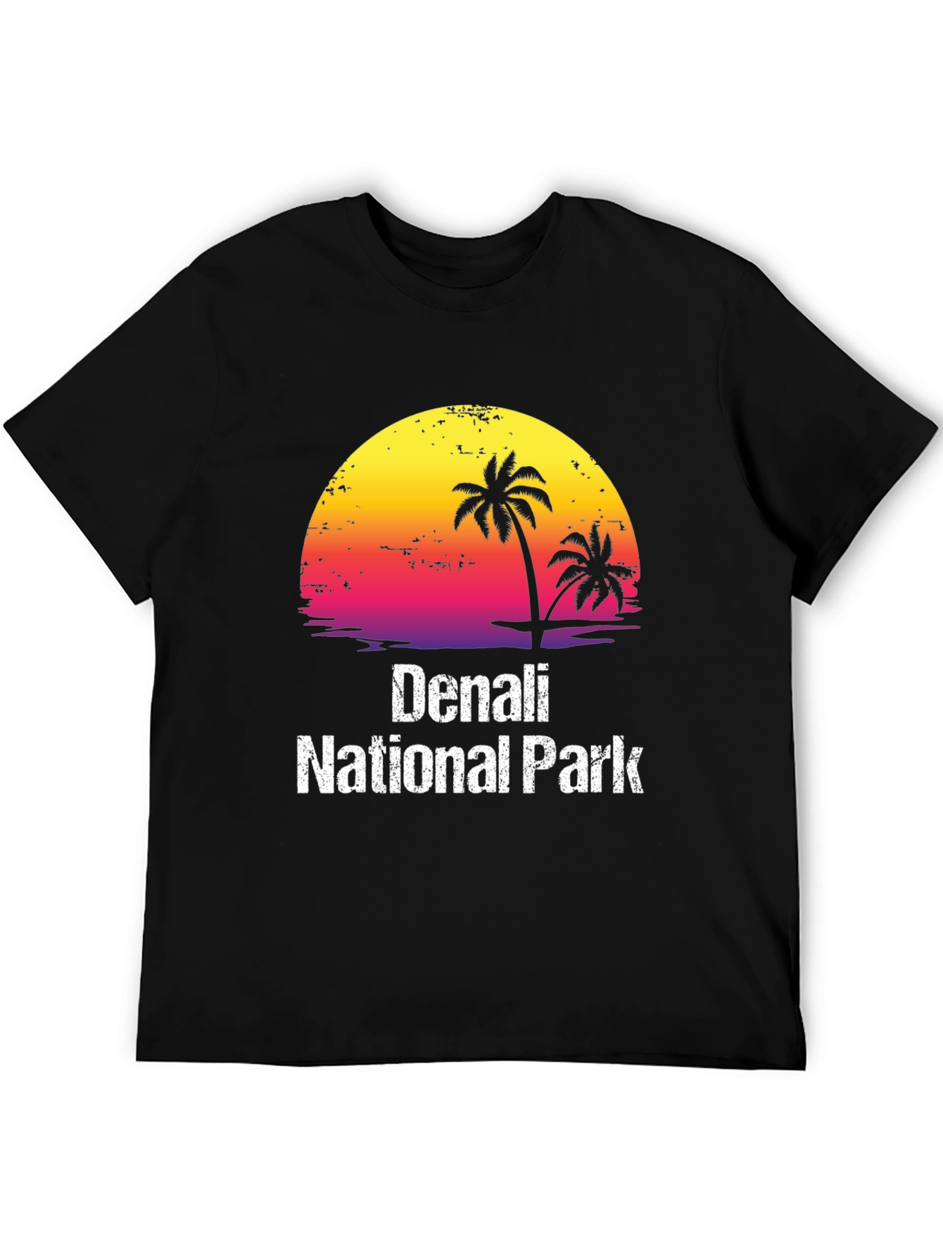 Denali National Park Sunset Graphic Tee