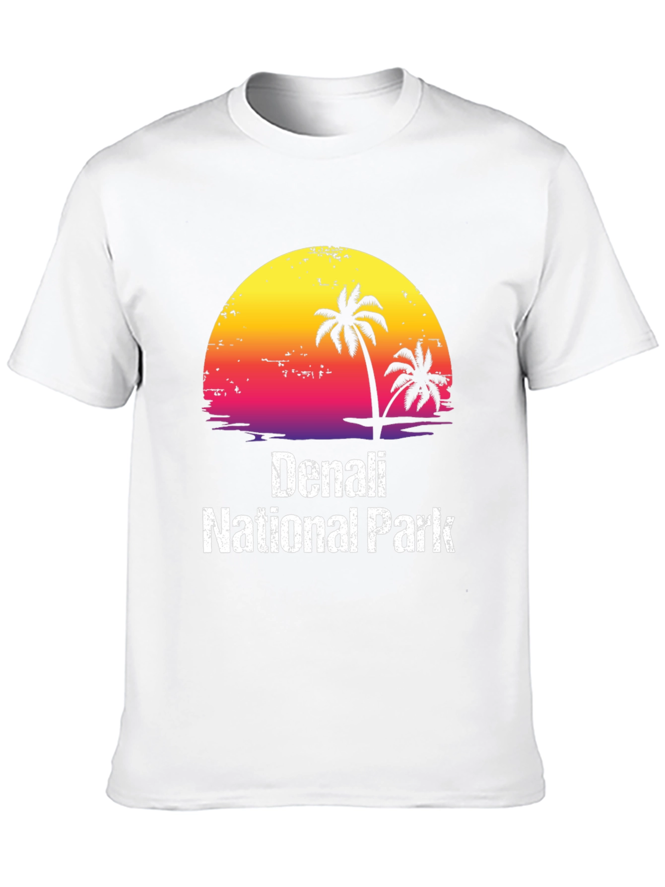 Denali National Park Sunset Graphic Tee