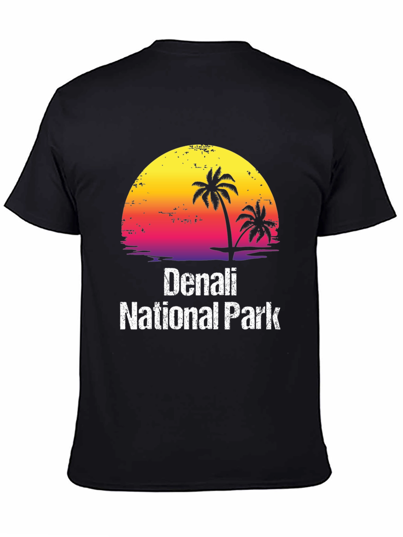 Denali National Park Sunset Graphic Tee