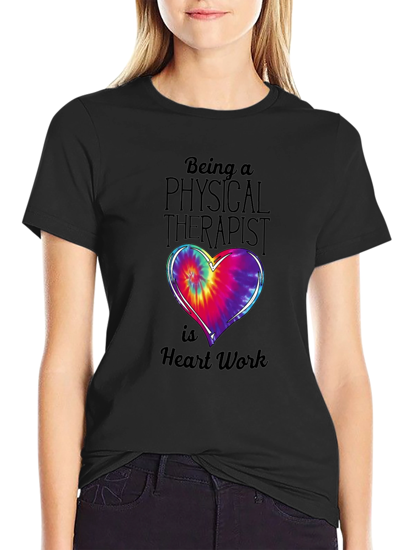 Physical Therapist Heart Work T-Shirt