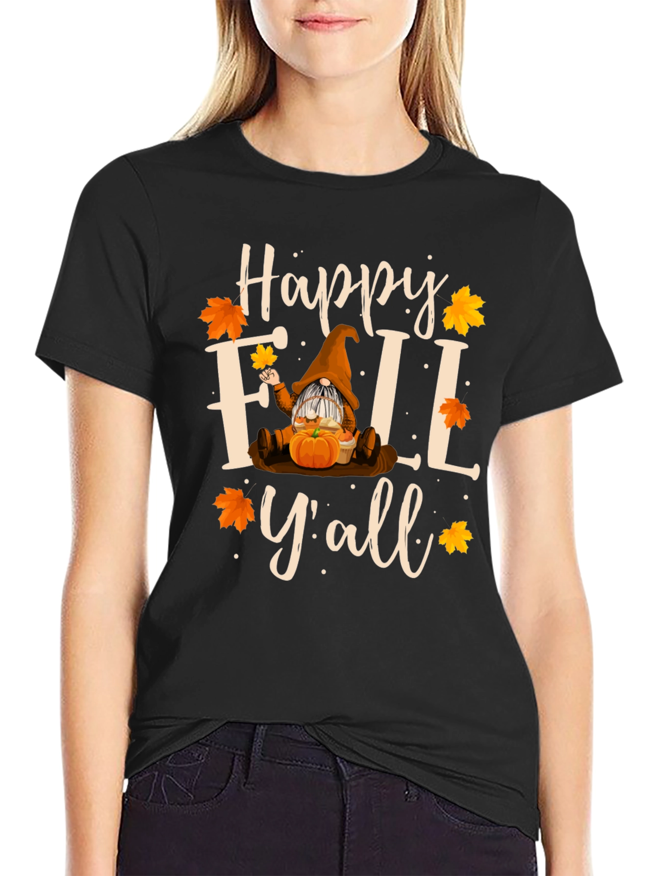 Happy Fall Yall Gnome T-Shirt
