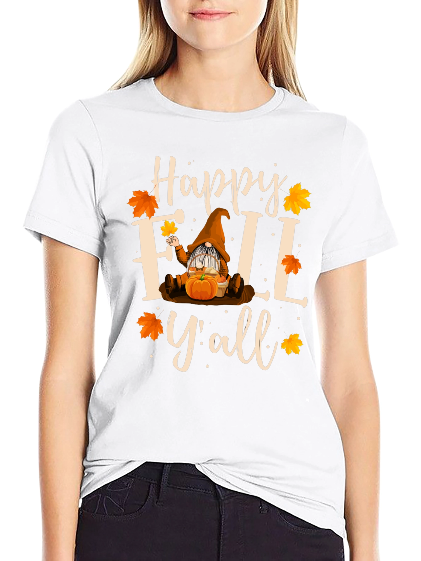 Happy Fall Yall Gnome T-Shirt