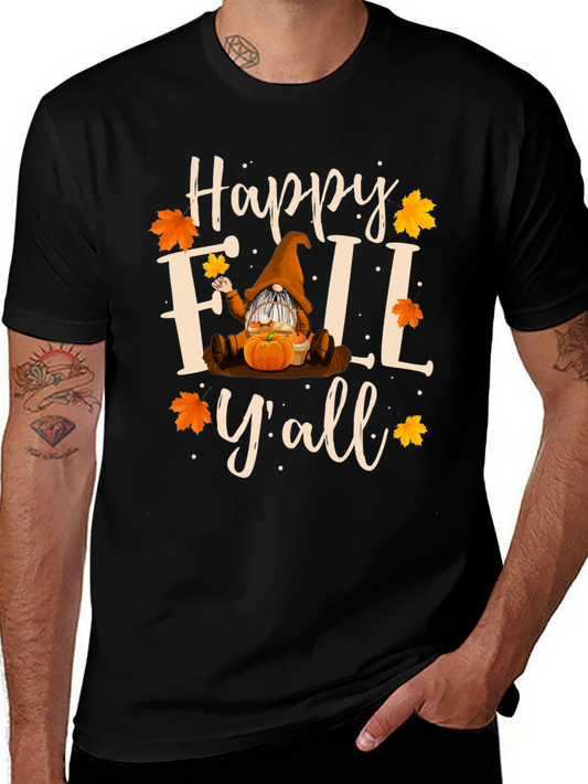 Happy Fall Yall Gnome T-Shirt